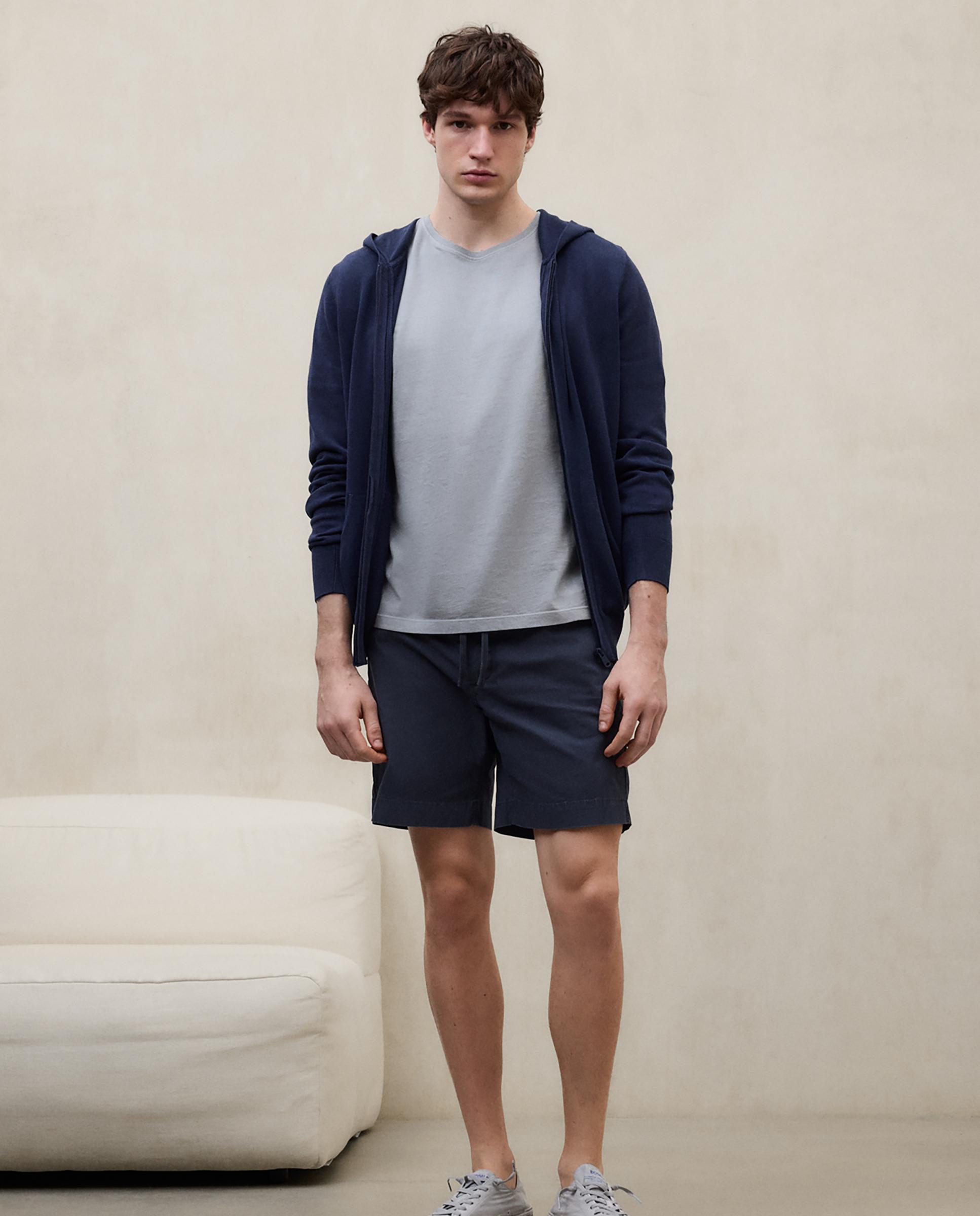 Ecoalf - Pantalón corto de hombre con bolsillo trasero y cintura elástica.