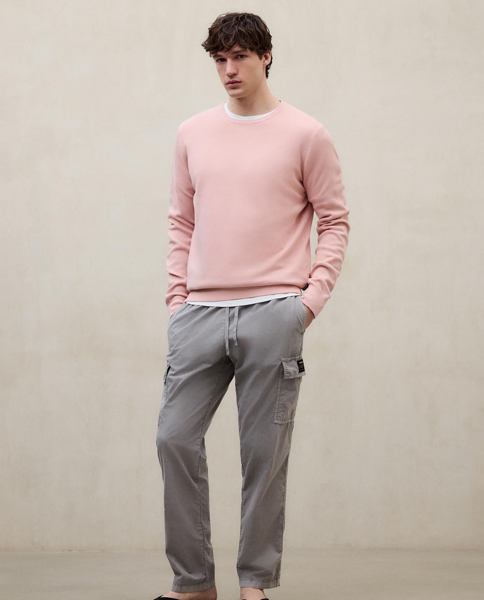 Ecoalf - Pantalón cargo de hombre de tiro medio en algodón.