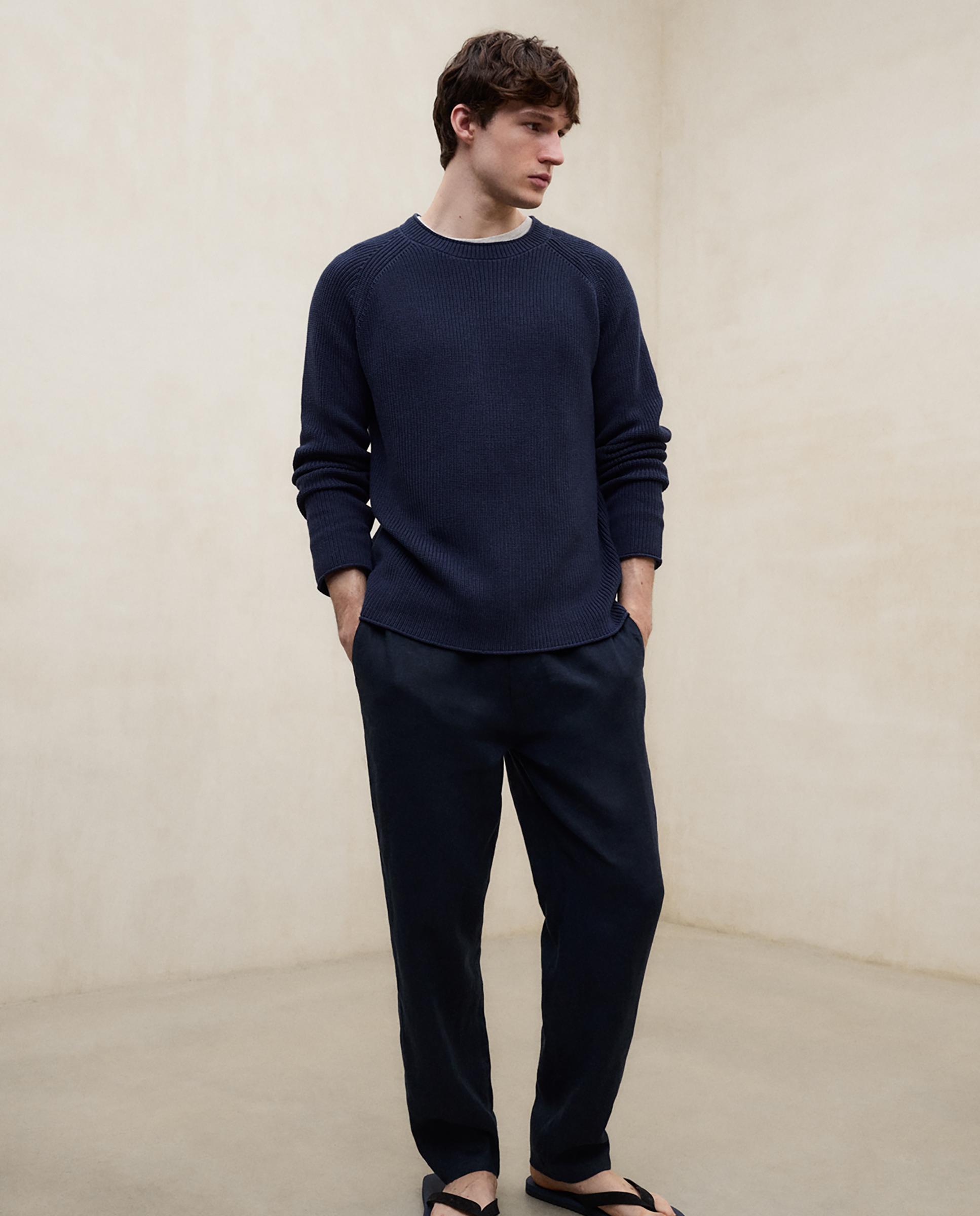 Ecoalf - Jersey de hombre regular fit con mangas raglán.