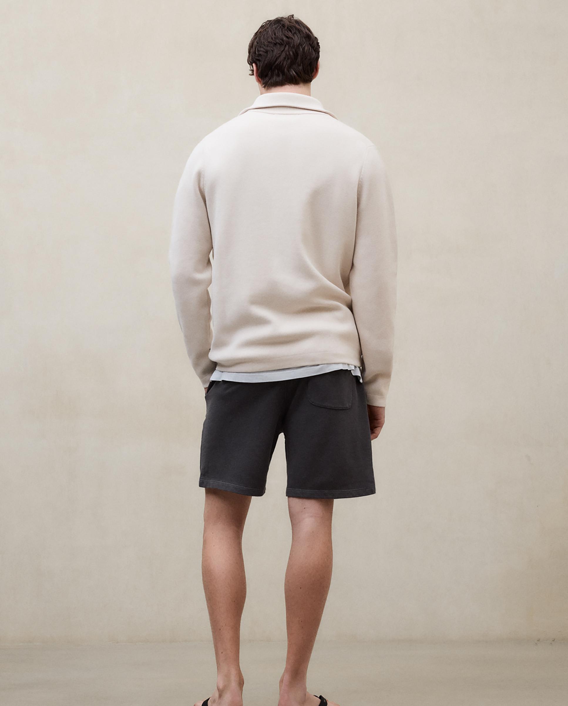 Jersey de hombre de cuello alto con cremallera - Ecoalf - Beige Beige-2