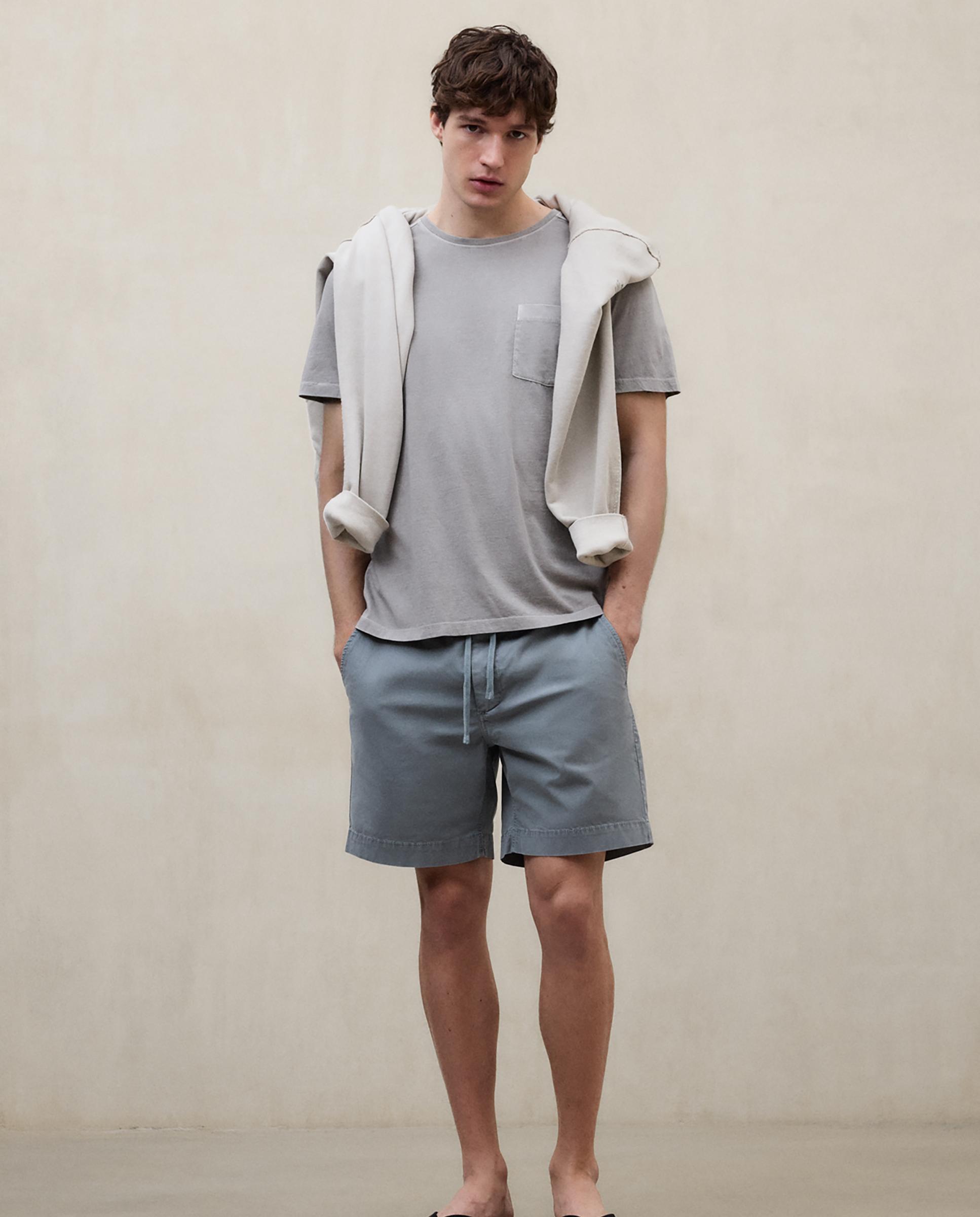 Ecoalf - Camiseta de hombre de manga corta con bolsillo.