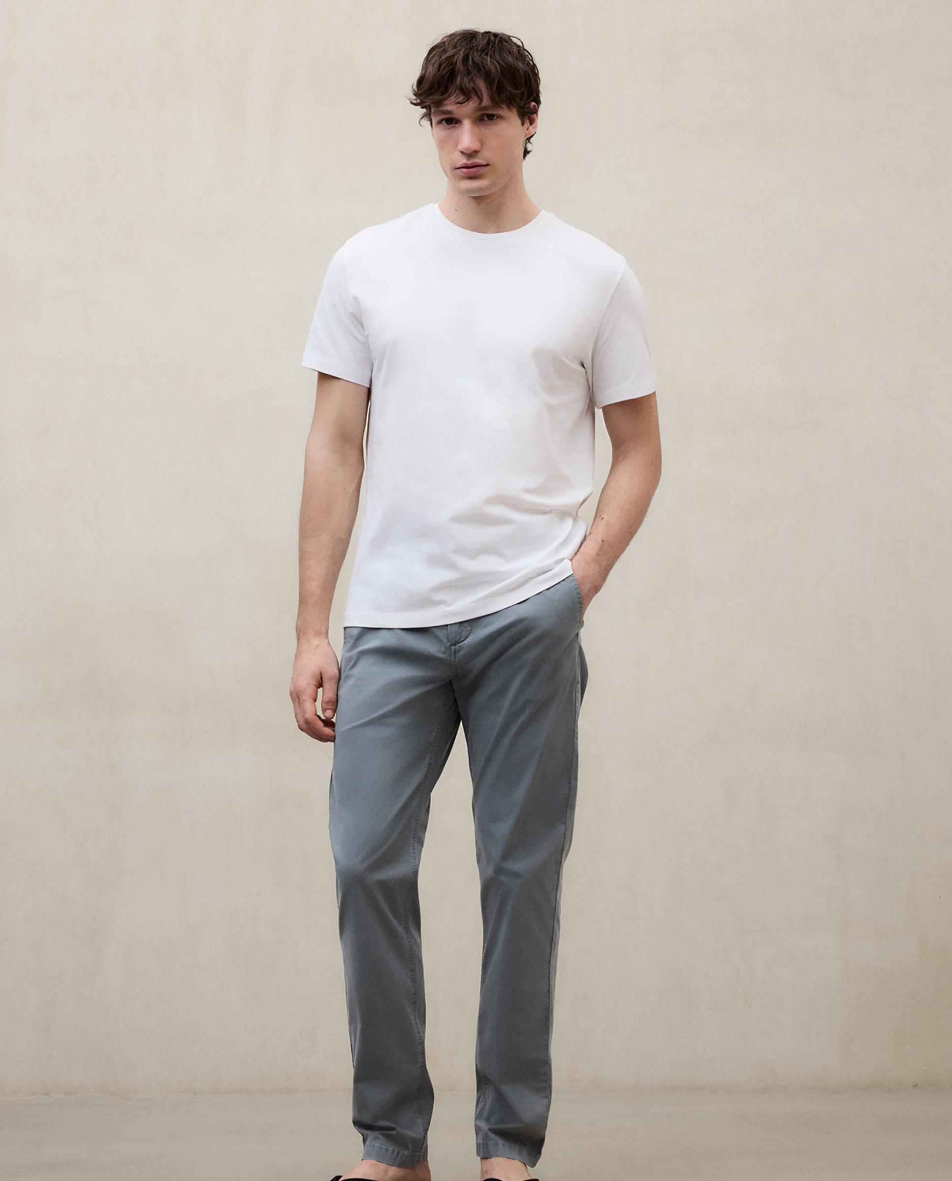Ecoalf - Camiseta de manga corta de hombre con estampado trasero.