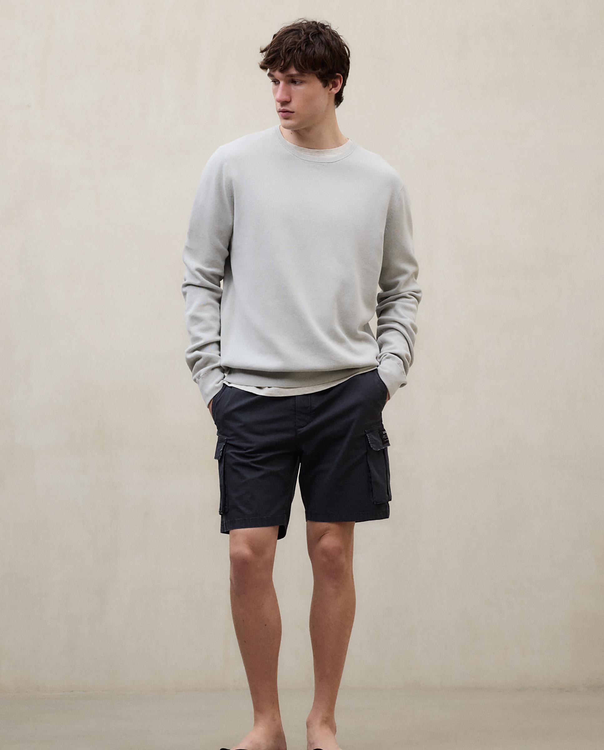 Ecoalf - Pantalón corto cargo de hombre de tiro medio en algodón.