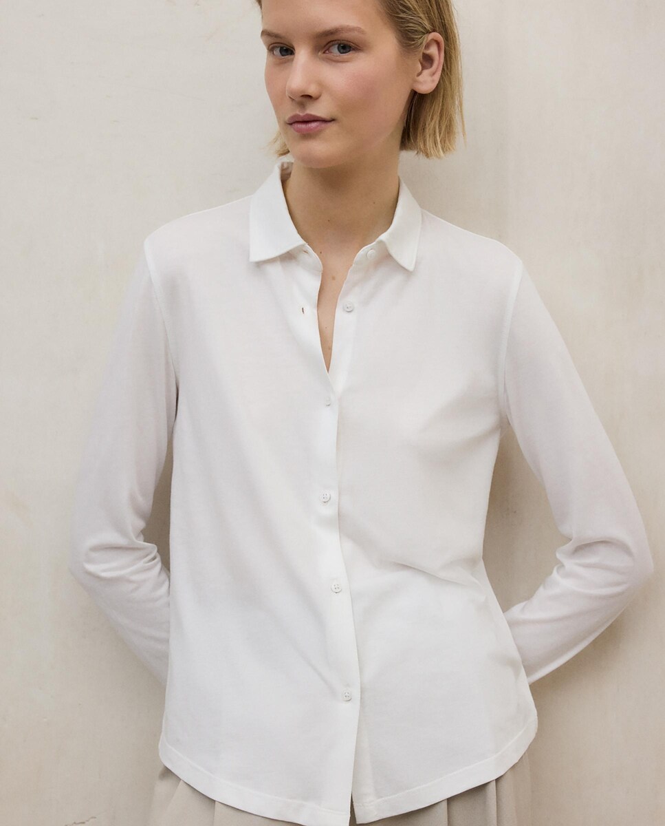 Blusa Solapas Blusones Blancos El Corte Ingles Blusas Blancas