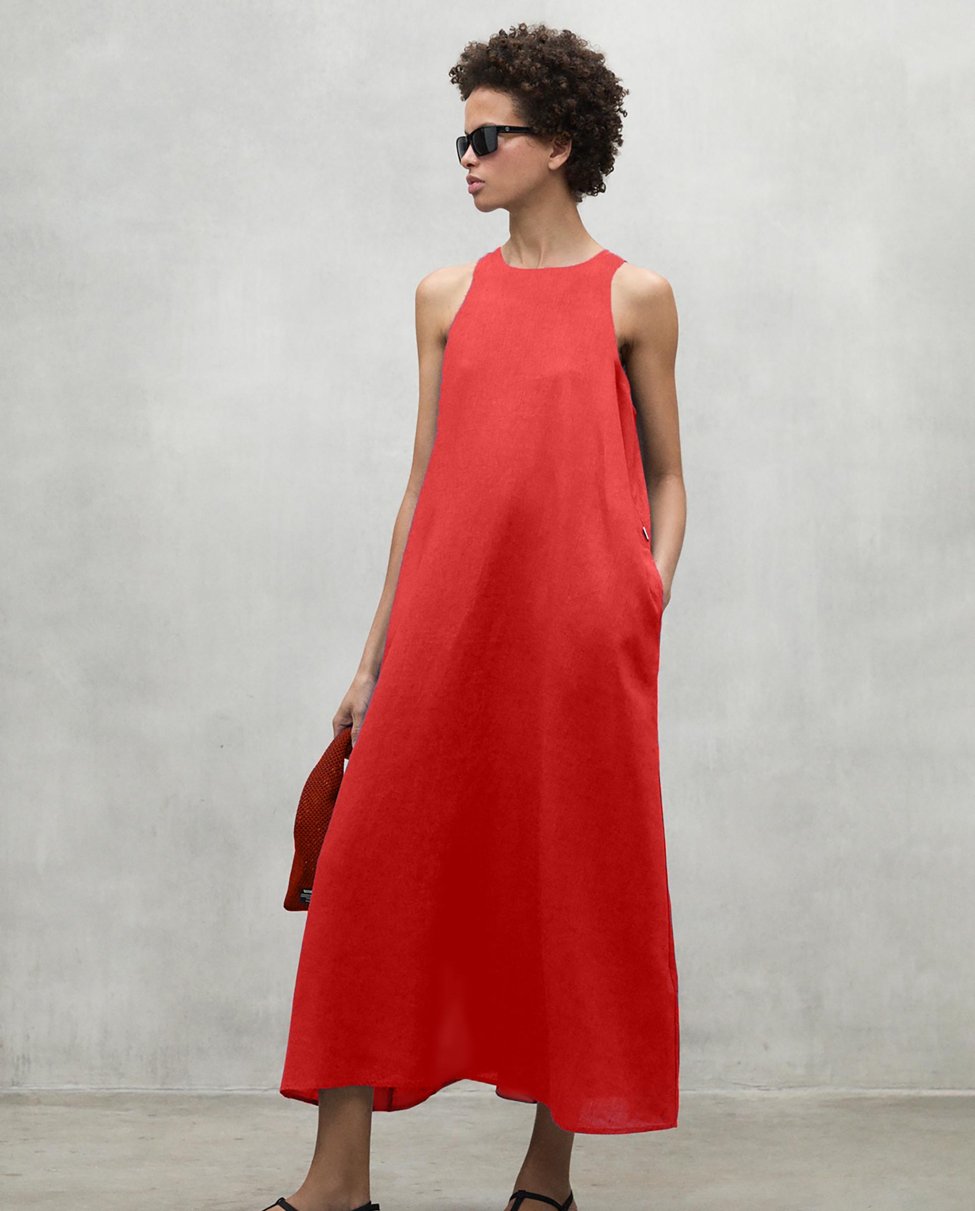 Ecoalf - Vestido largo de tirantes.