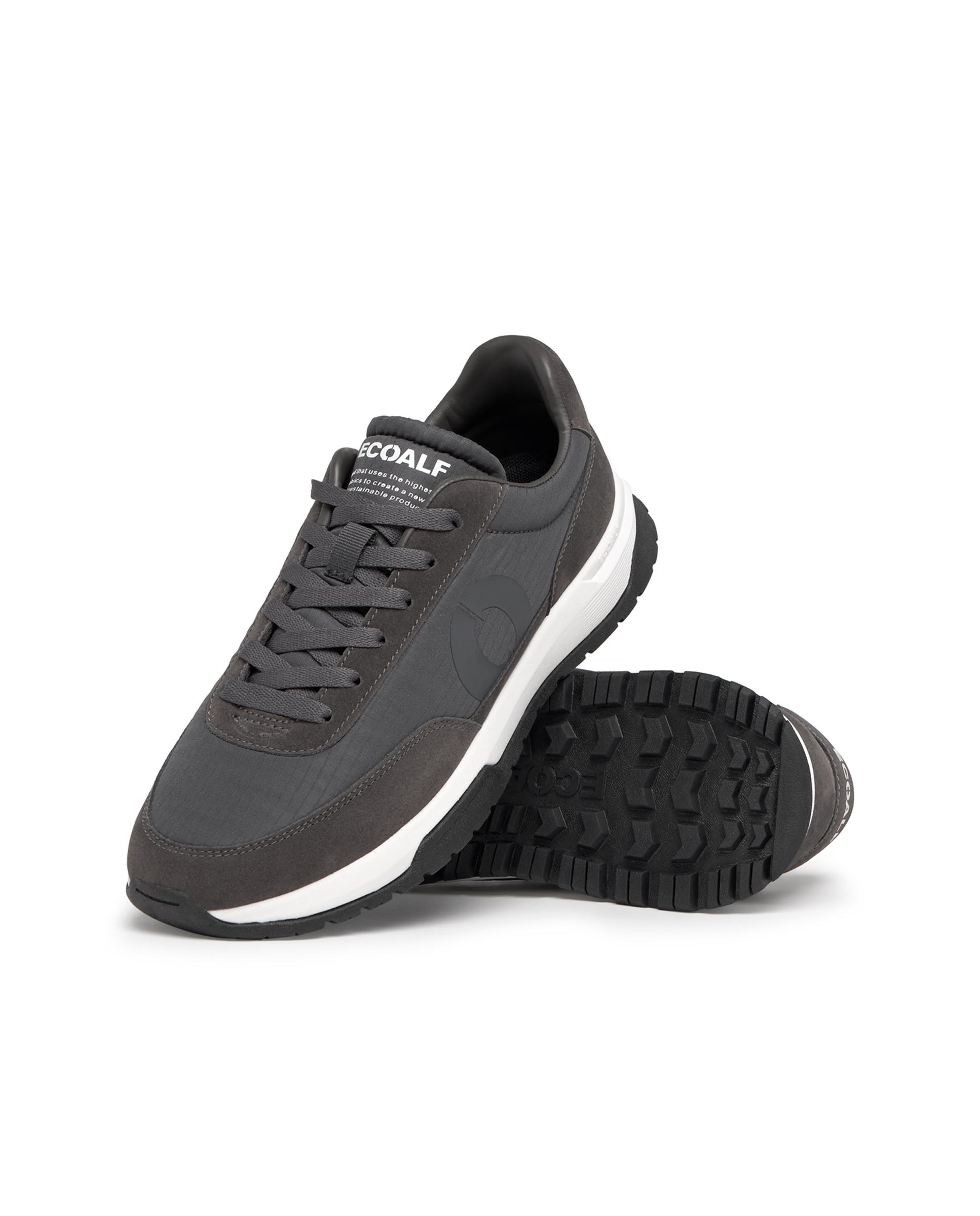 Zapatilla modelo venturaalf de hombre 100% poliester reciclado. - Ecoalf - Gris oscuro Gris oscuro-2