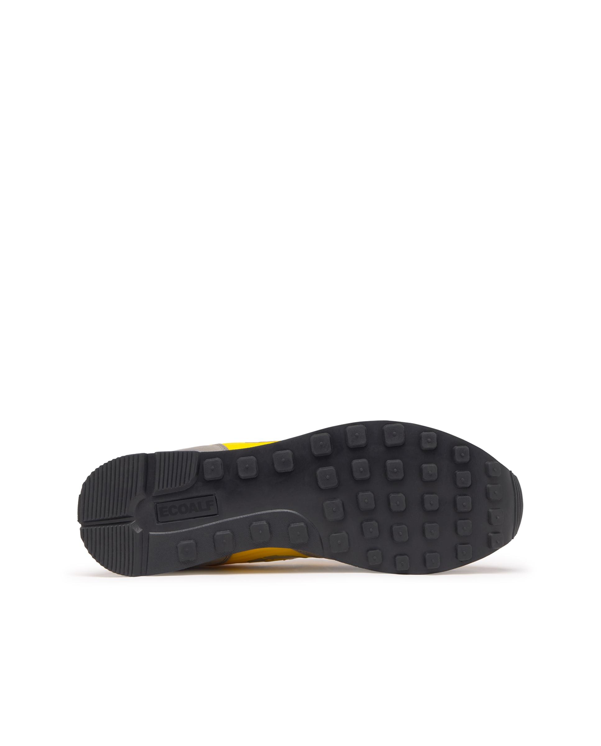 Zapatilla modelo UCLA de hombre 100% poliamida reciclada - Ecoalf - Gris / Amarillo Gris / Amarillo-3