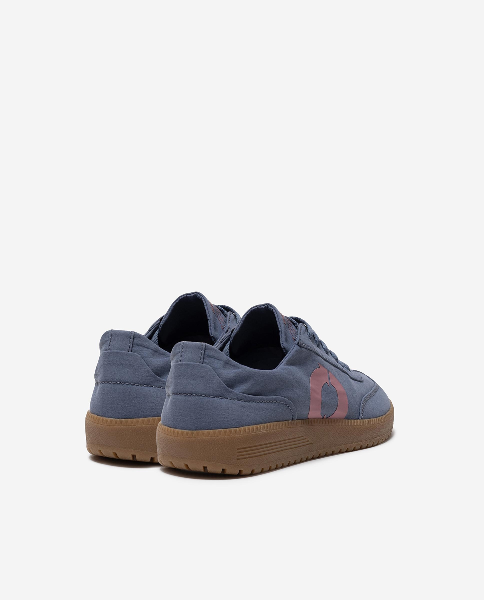 Zapatillas deportivas de hombre ligeras con cierre de cordones - Ecoalf - Azul grisáceo Azul grisáceo-3
