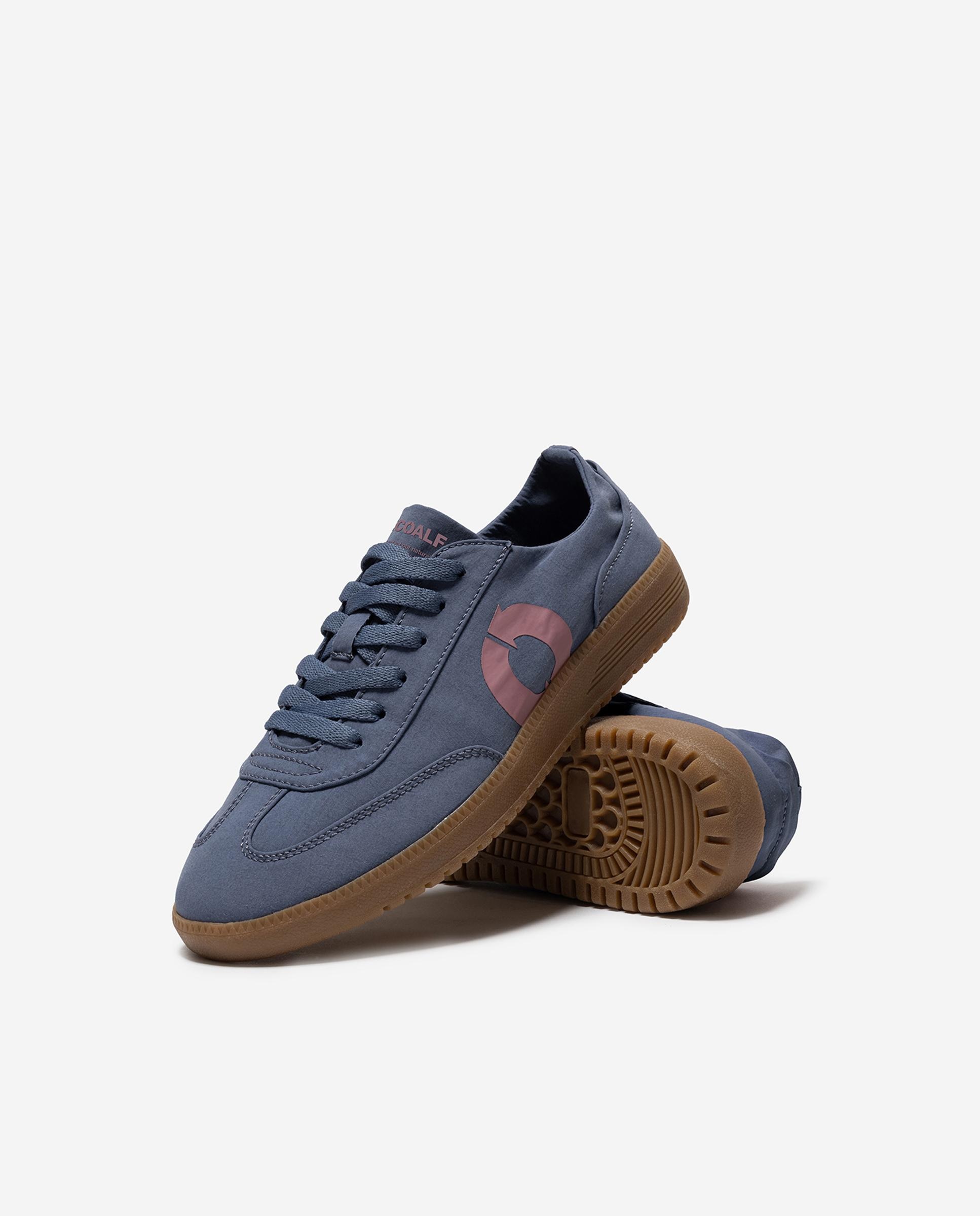 Zapatillas deportivas de hombre ligeras con cierre de cordones - Ecoalf - Azul grisáceo Azul grisáceo-2
