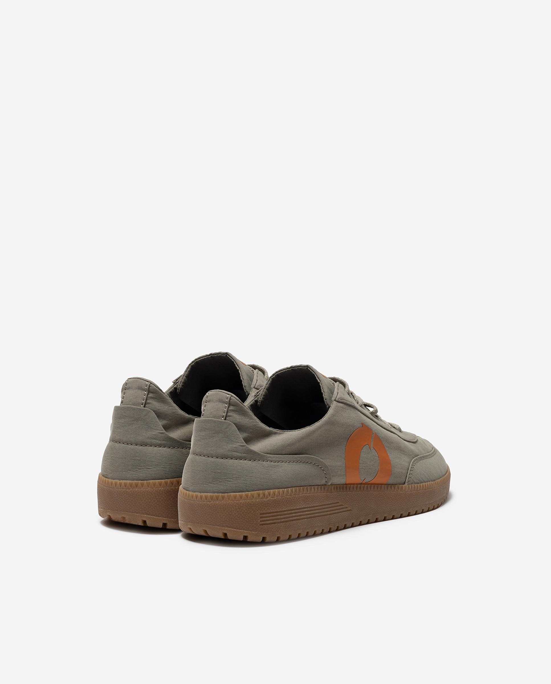 Zapatillas deportivas de hombre ligeras con cierre de cordones - Ecoalf - Verde pardo Verde pardo-2