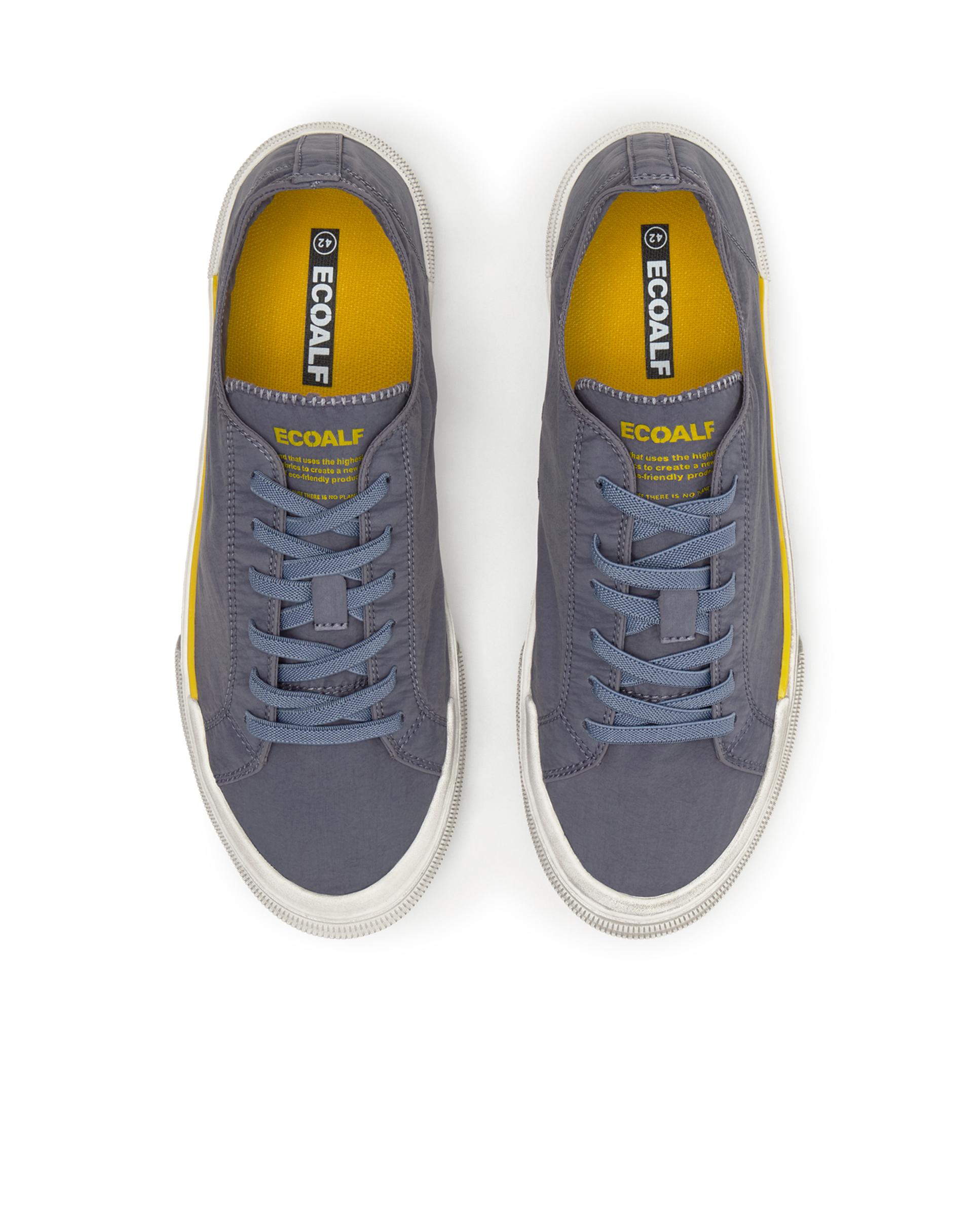 Zapatillas deportivas de hombre básicas con cordones - Ecoalf - Azul grisáceo Azul grisáceo-4