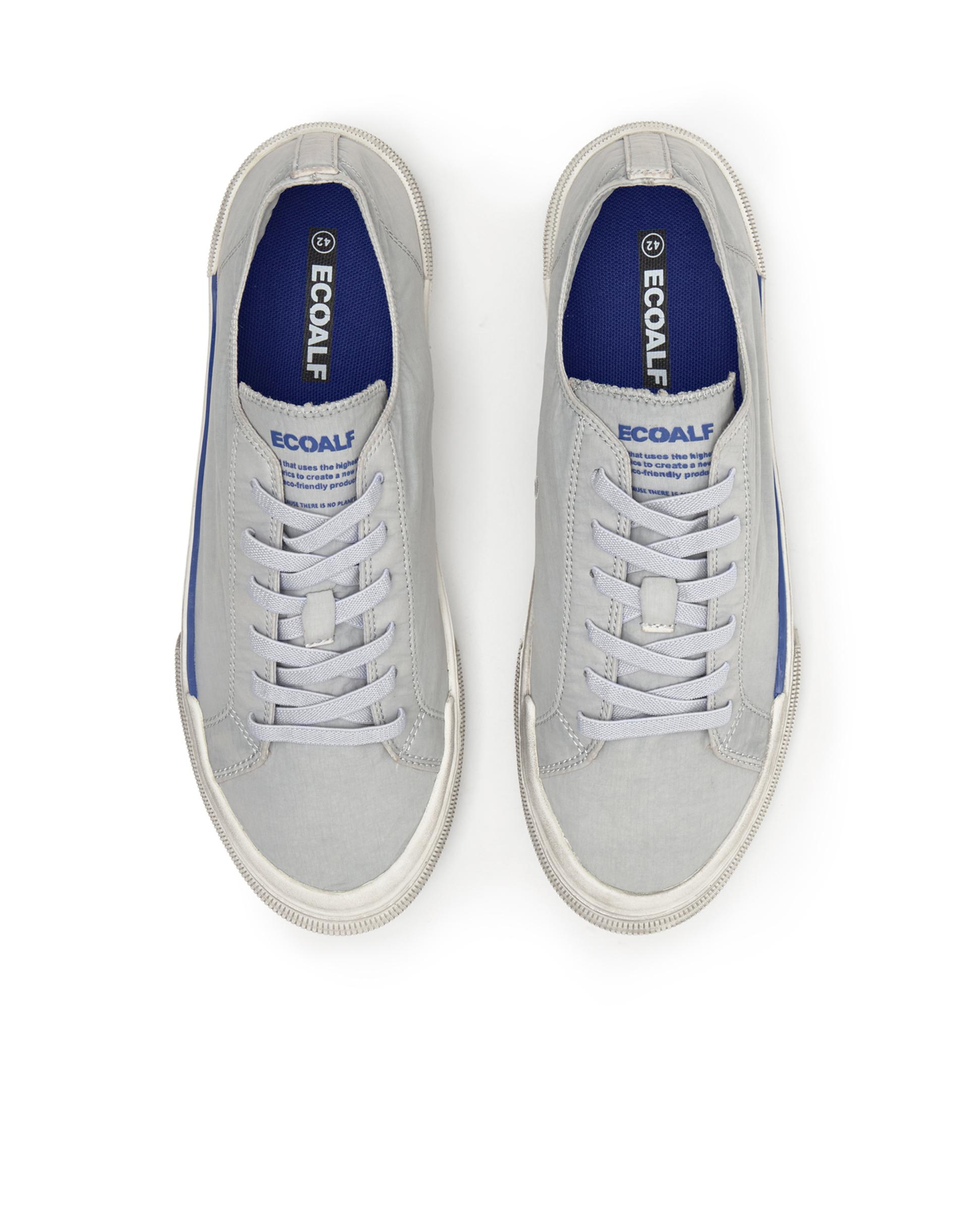 Zapatillas deportivas de hombre básicas con cordones - Ecoalf - Azul claro Azul claro-4