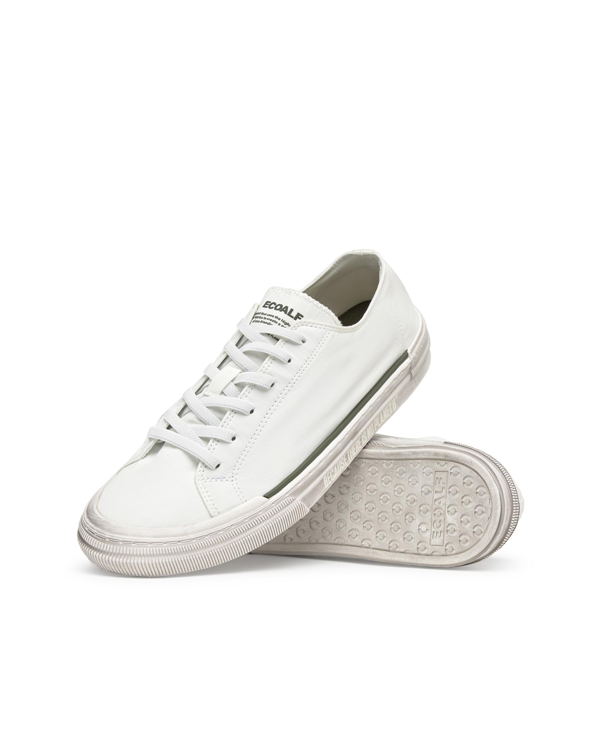 Zapatillas deportivas de hombre básicas con cordones - Ecoalf - Blanco Blanco-2