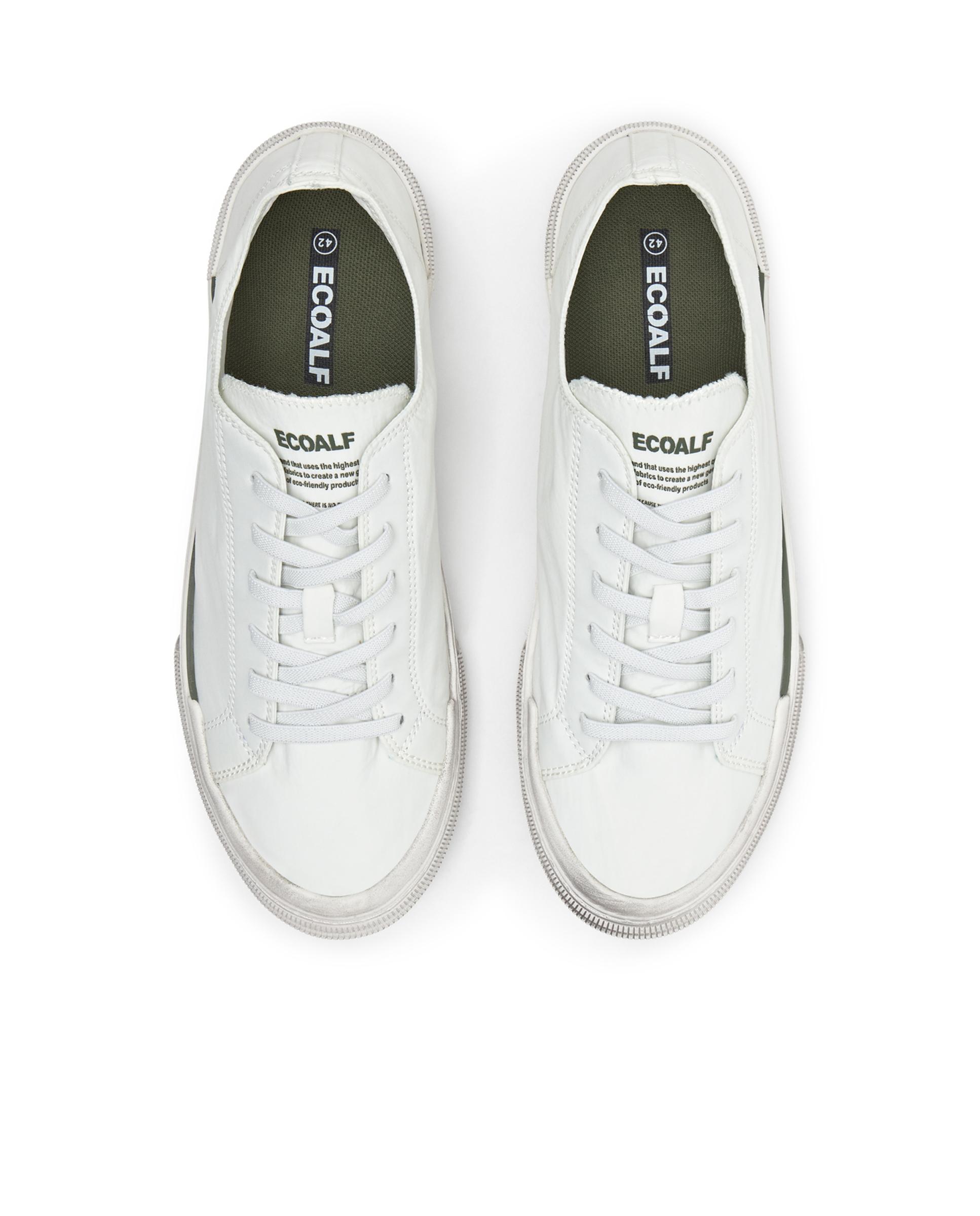Zapatillas deportivas de hombre básicas con cordones - Ecoalf - Blanco Blanco-4