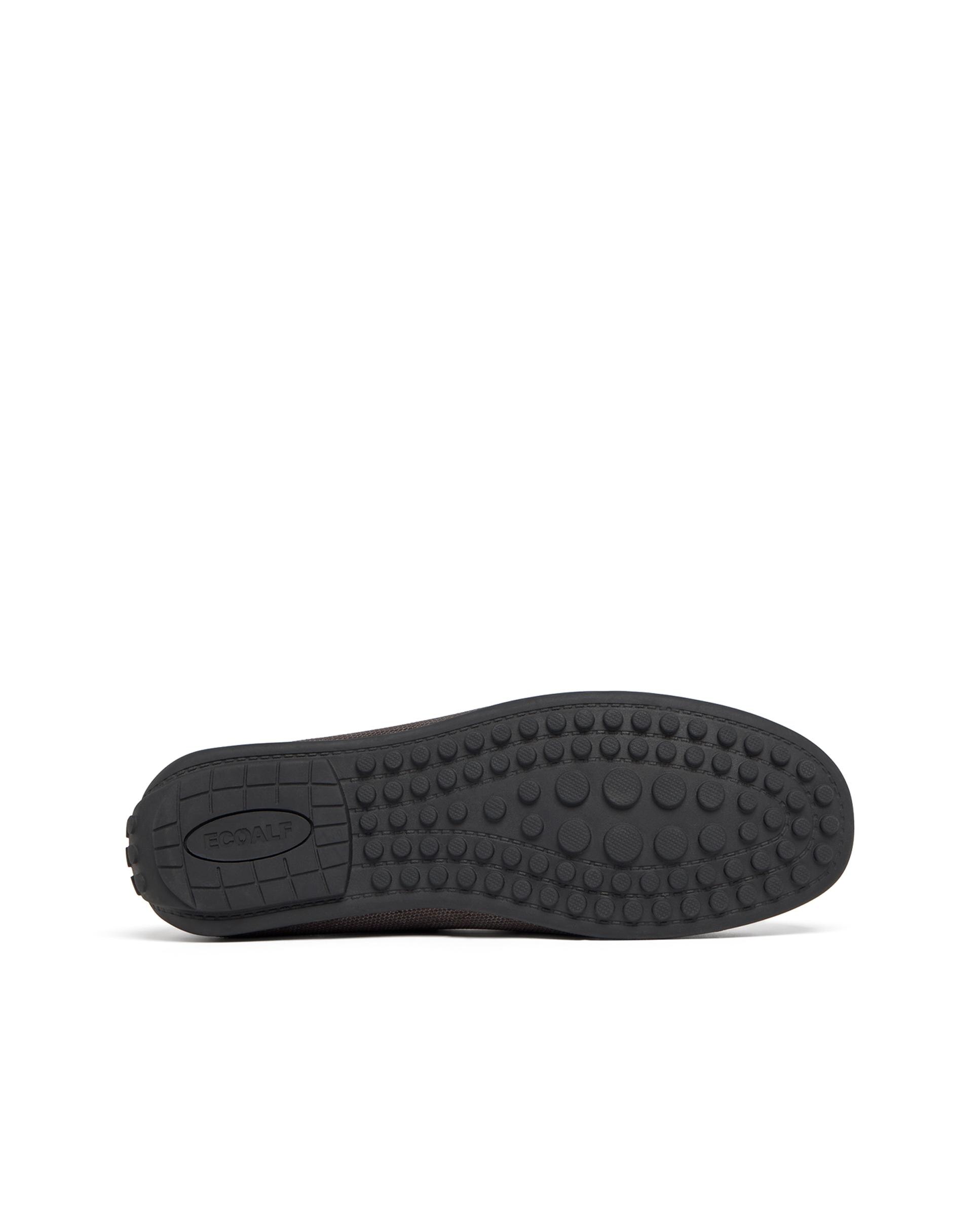 Imagen 4 de Mocasínes driver de hombre ligeros sin componentes metálicos - Ecoalf - Marrón oscuro Marrón oscuro