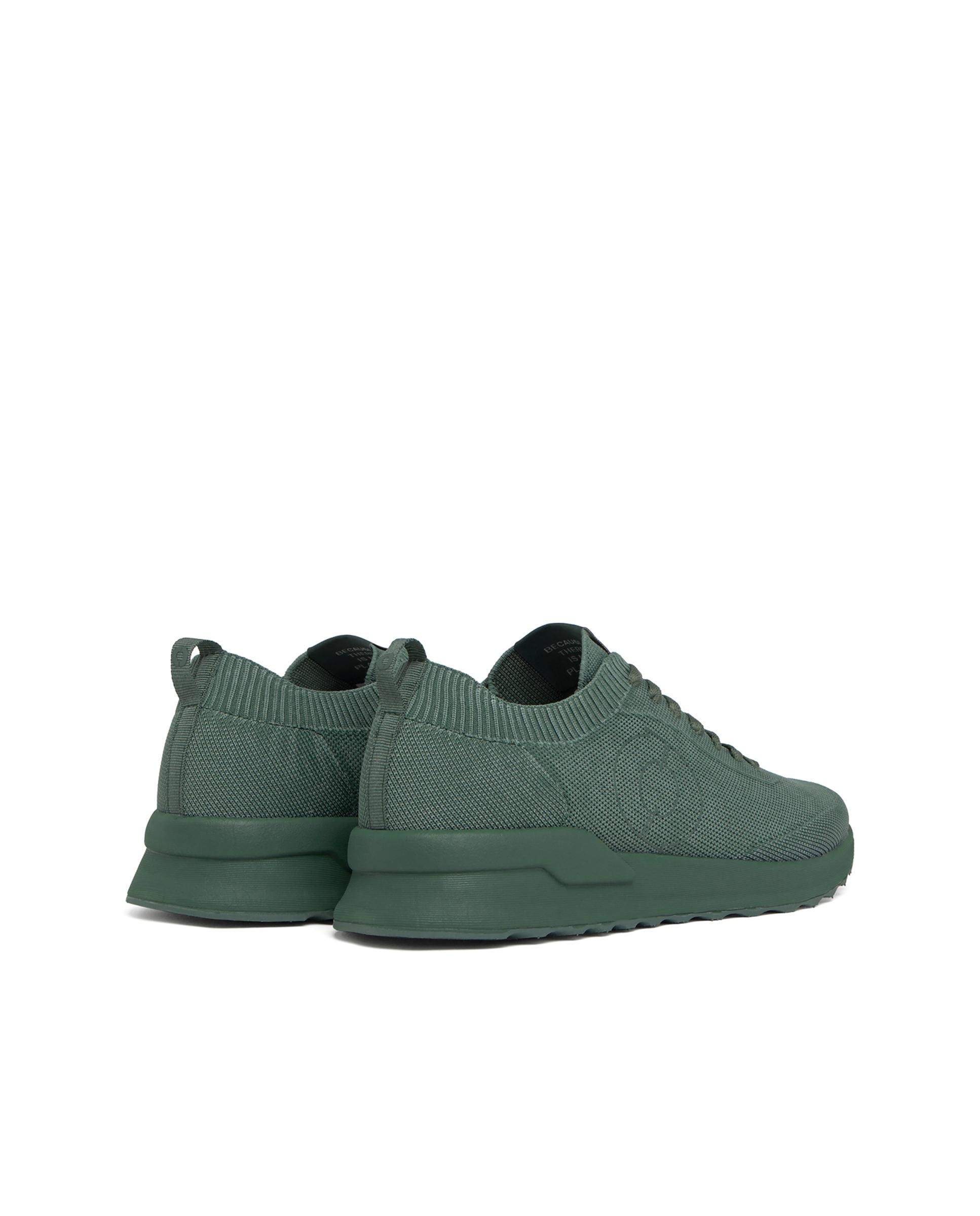 Zapatillas deportivas de hombre de punto ligeras - Ecoalf - Verde oscuro Verde oscuro-5