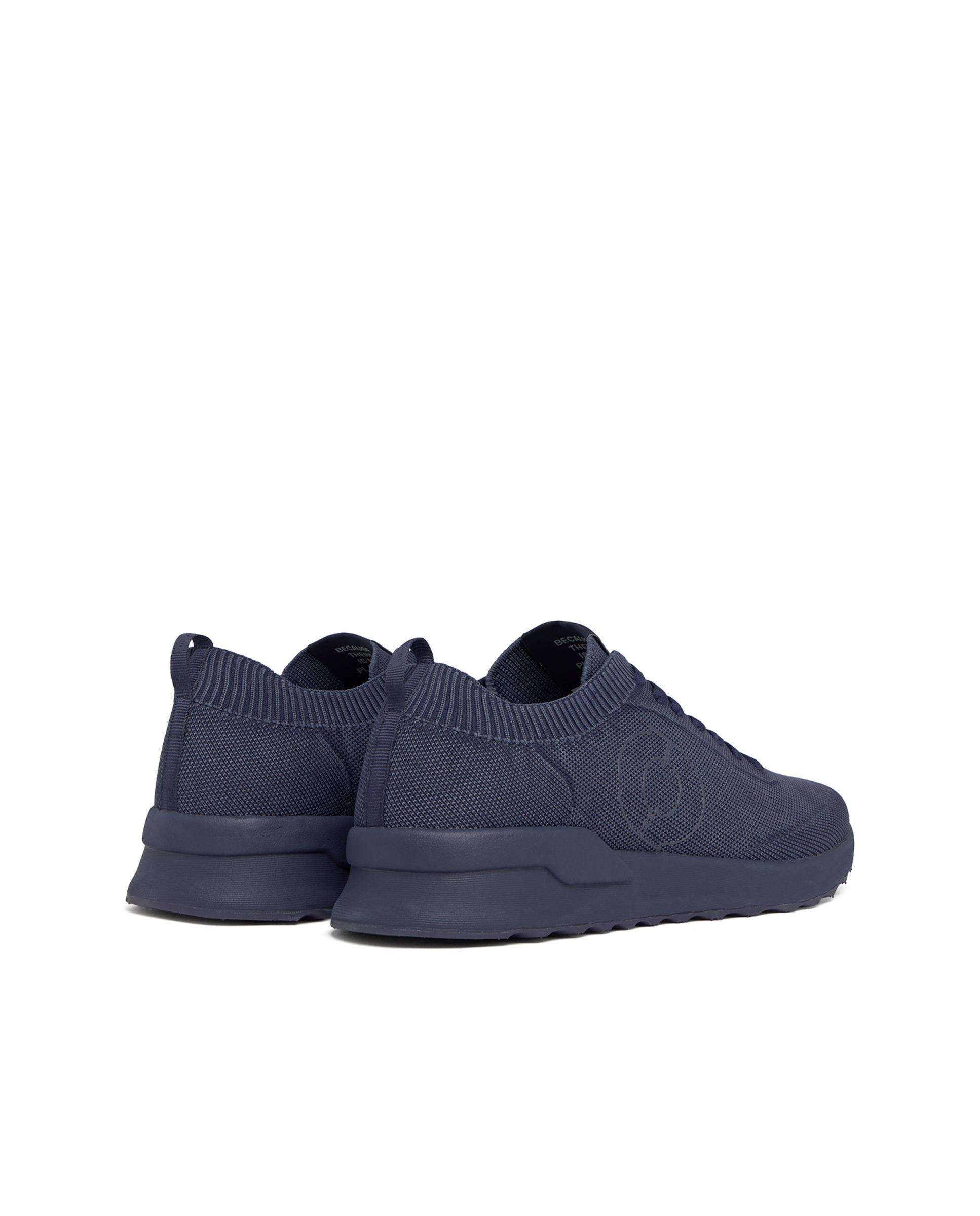 Zapatillas deportivas de hombre de punto ligeras - Ecoalf - Azul marino Azul marino-5