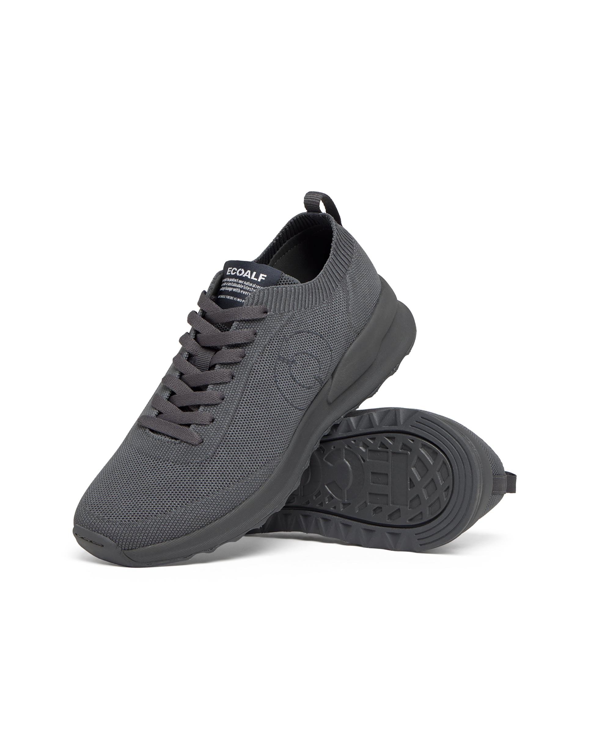 Zapatillas deportivas de hombre de punto ligeras - Ecoalf - Gris oscuro Gris oscuro-2