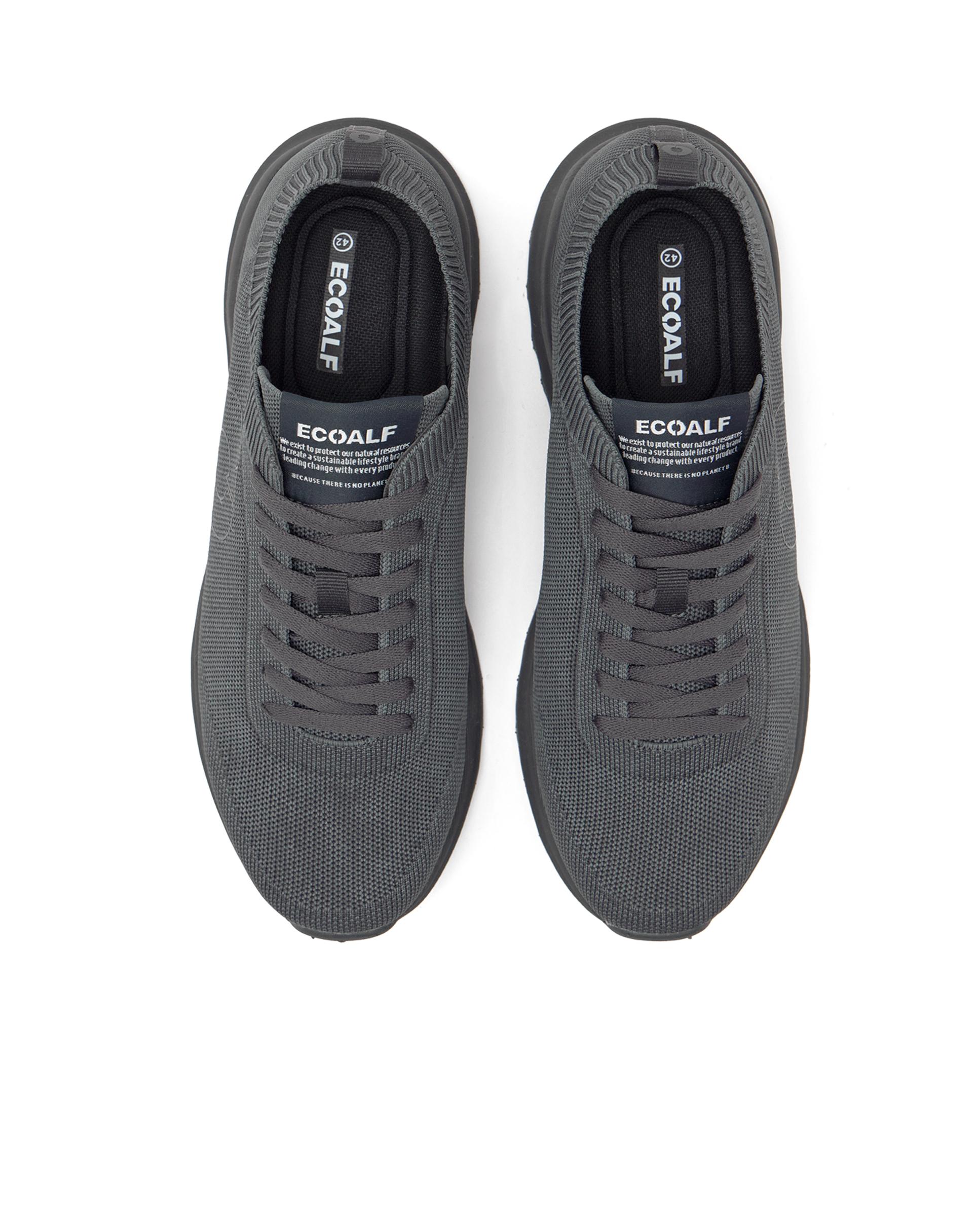 Zapatillas deportivas de hombre de punto ligeras - Ecoalf - Gris oscuro Gris oscuro-4