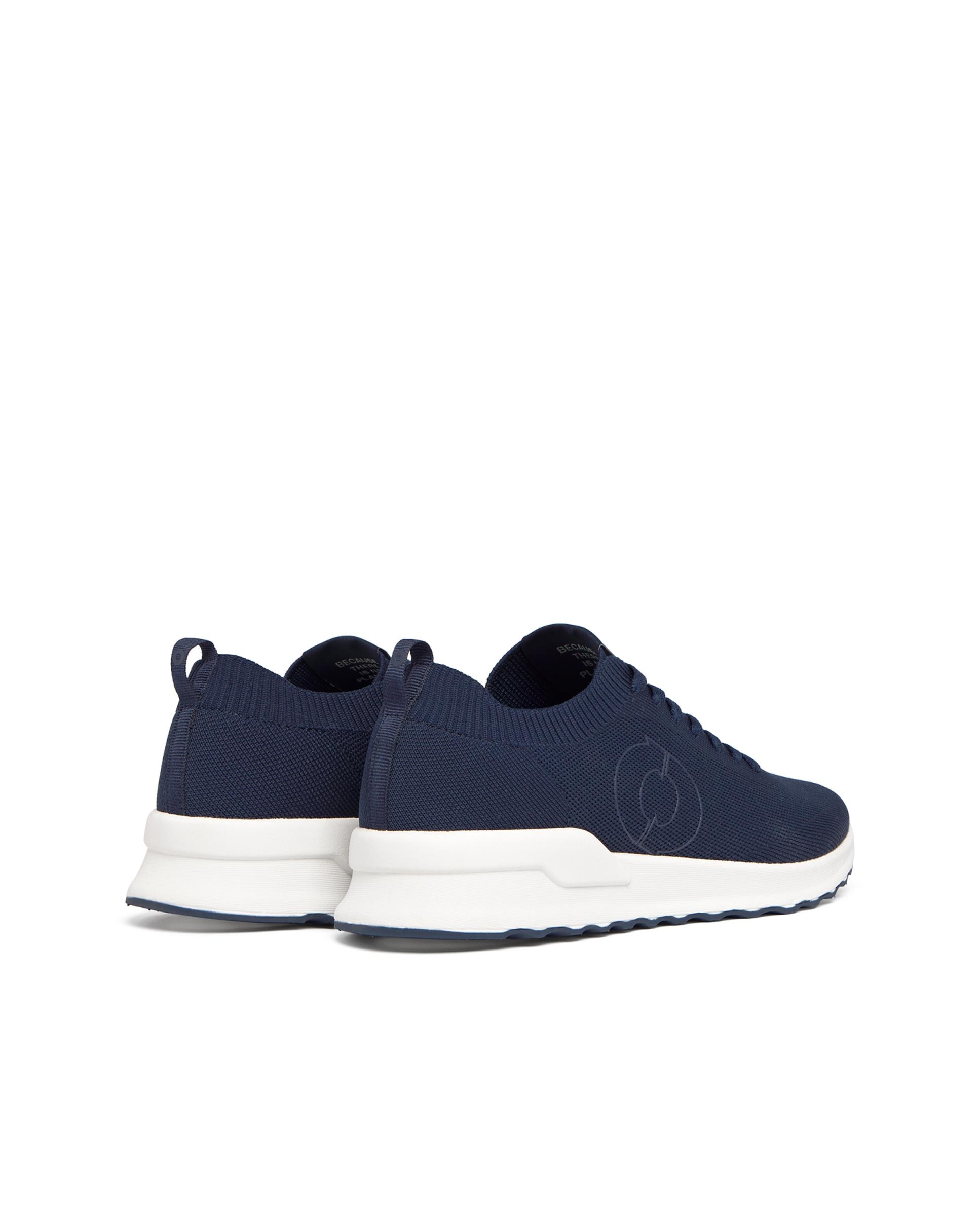 Zapatillas deportivas de hombre de punto ligeras - Ecoalf - Azul marino Azul marino-5