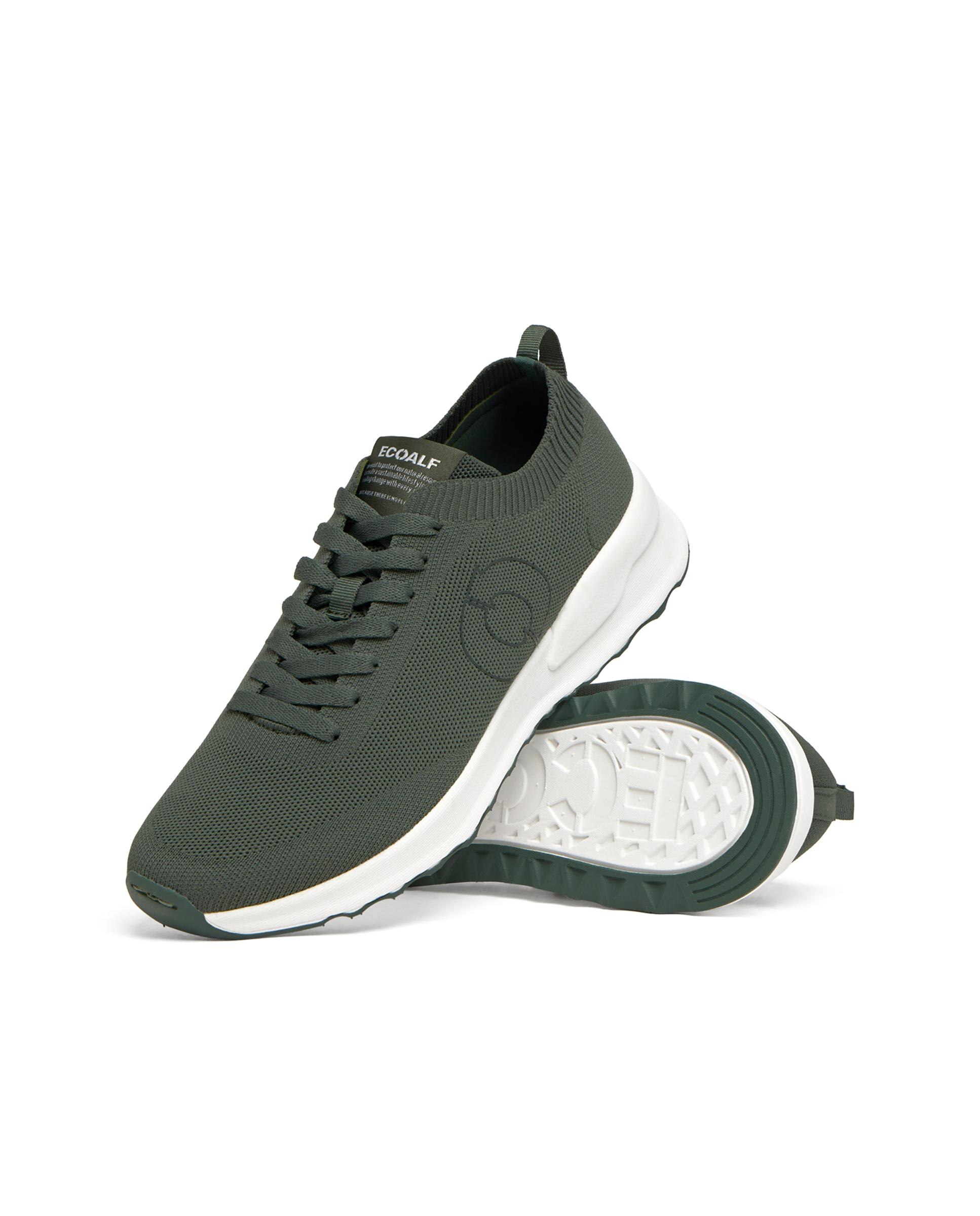 Zapatillas deportivas de hombre de punto ligeras - Ecoalf - Kaki Kaki-2