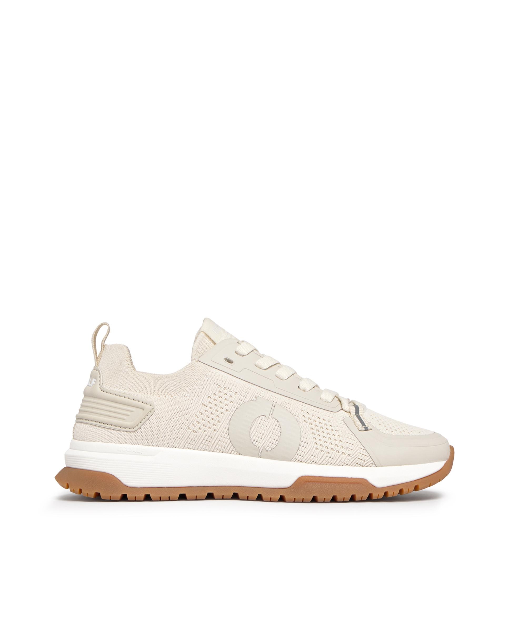 Ecoalf - Zapatillas blancas de mujer deportivas con logo.