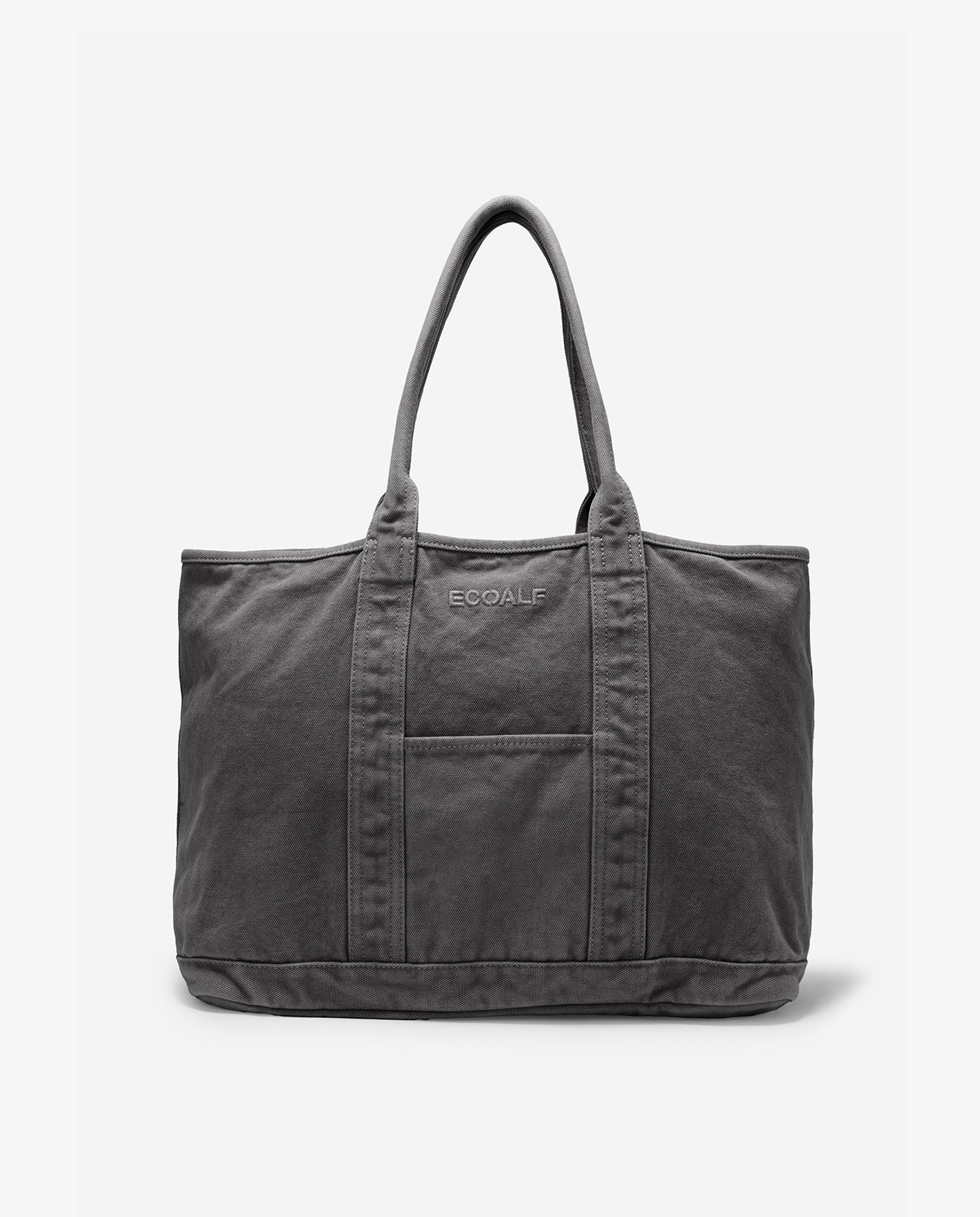 Shopper unisex con acabado garment dyed