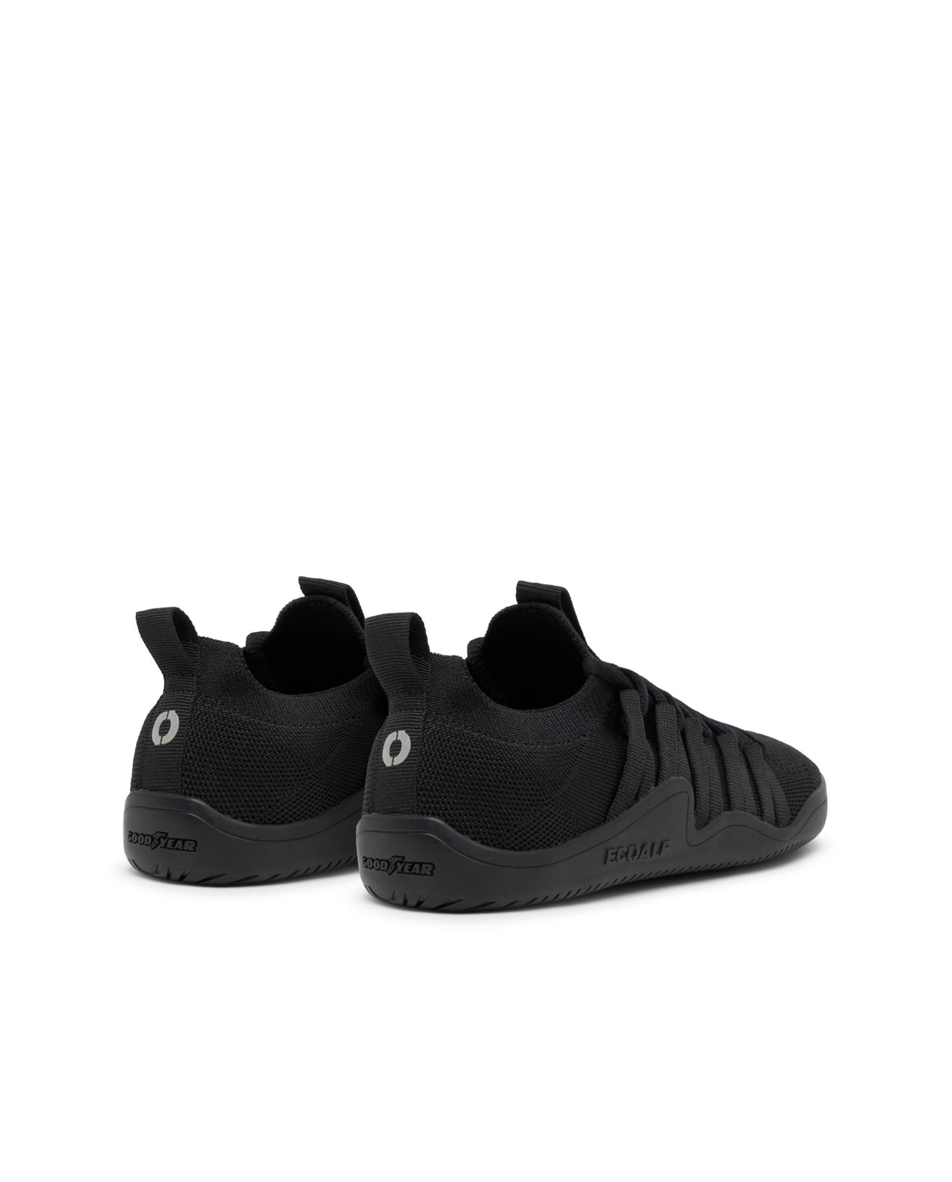 Zapatillas deportivas de hombre estilo barefoot con cordones - Ecoalf - Negro Negro-3
