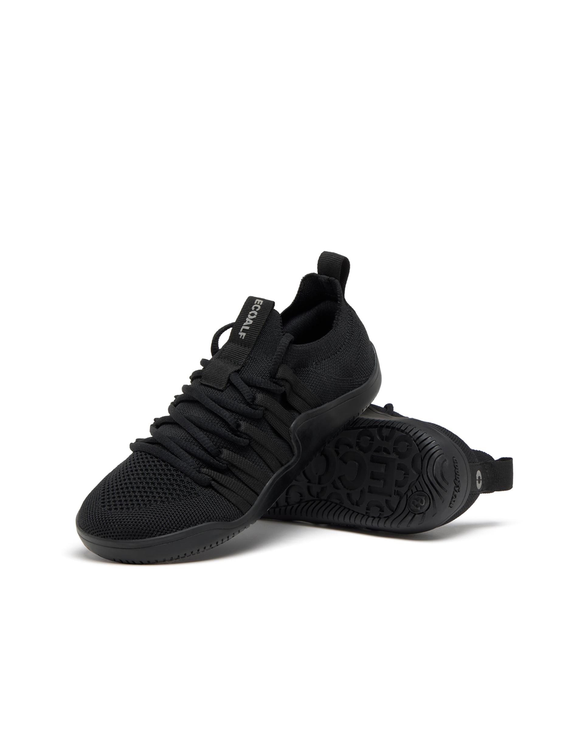 Zapatillas deportivas de hombre estilo barefoot con cordones - Ecoalf - Negro Negro-4