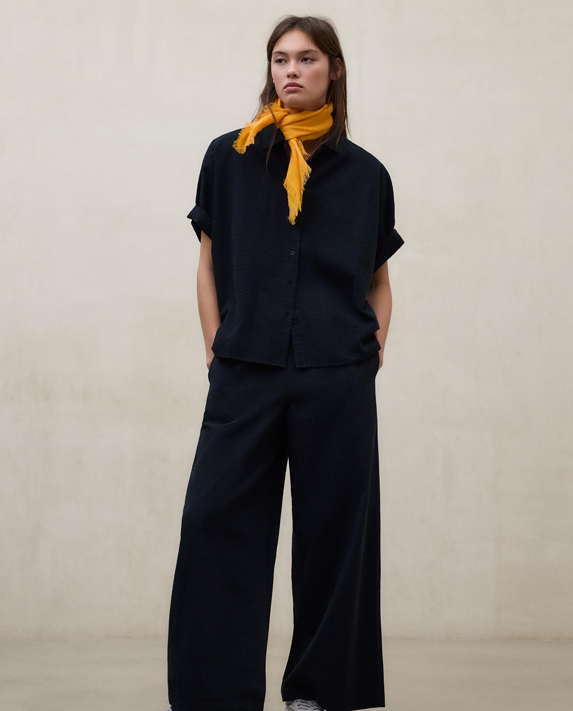 Ecoalf - Camisa de mujer de algodón fit oversize.