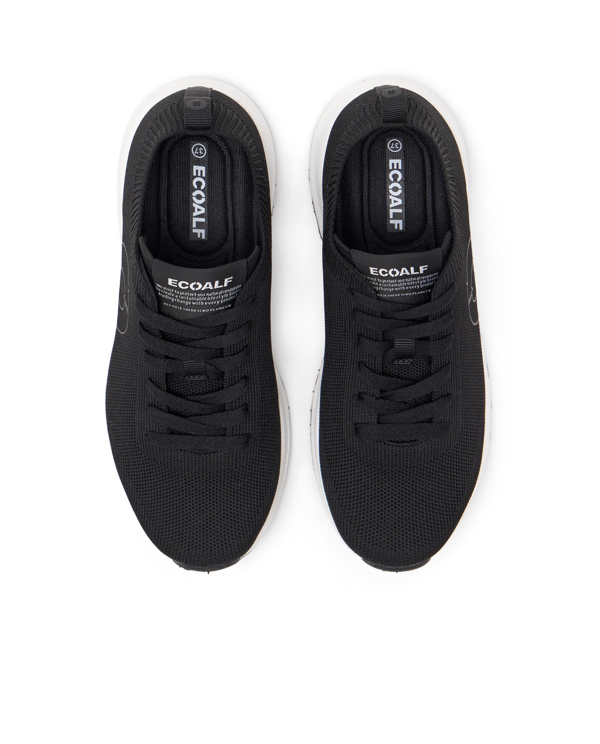 Zapatillas deportivas de hombre de punto ligeras - Ecoalf - Negro Negro-4