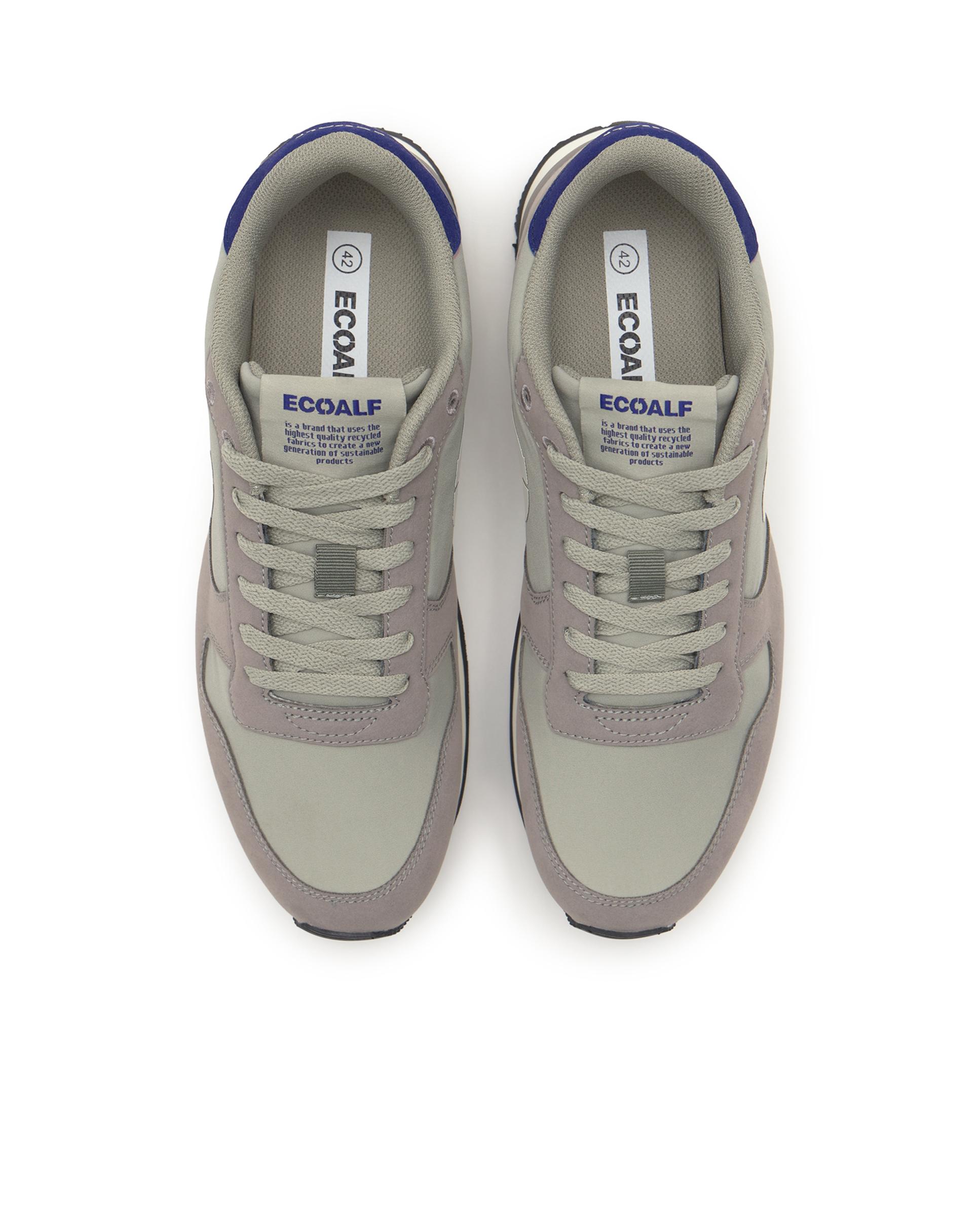 Zapatilla modelo UCLA de hombre 100% poliamida reciclada - Ecoalf - Gris claro Gris claro-4