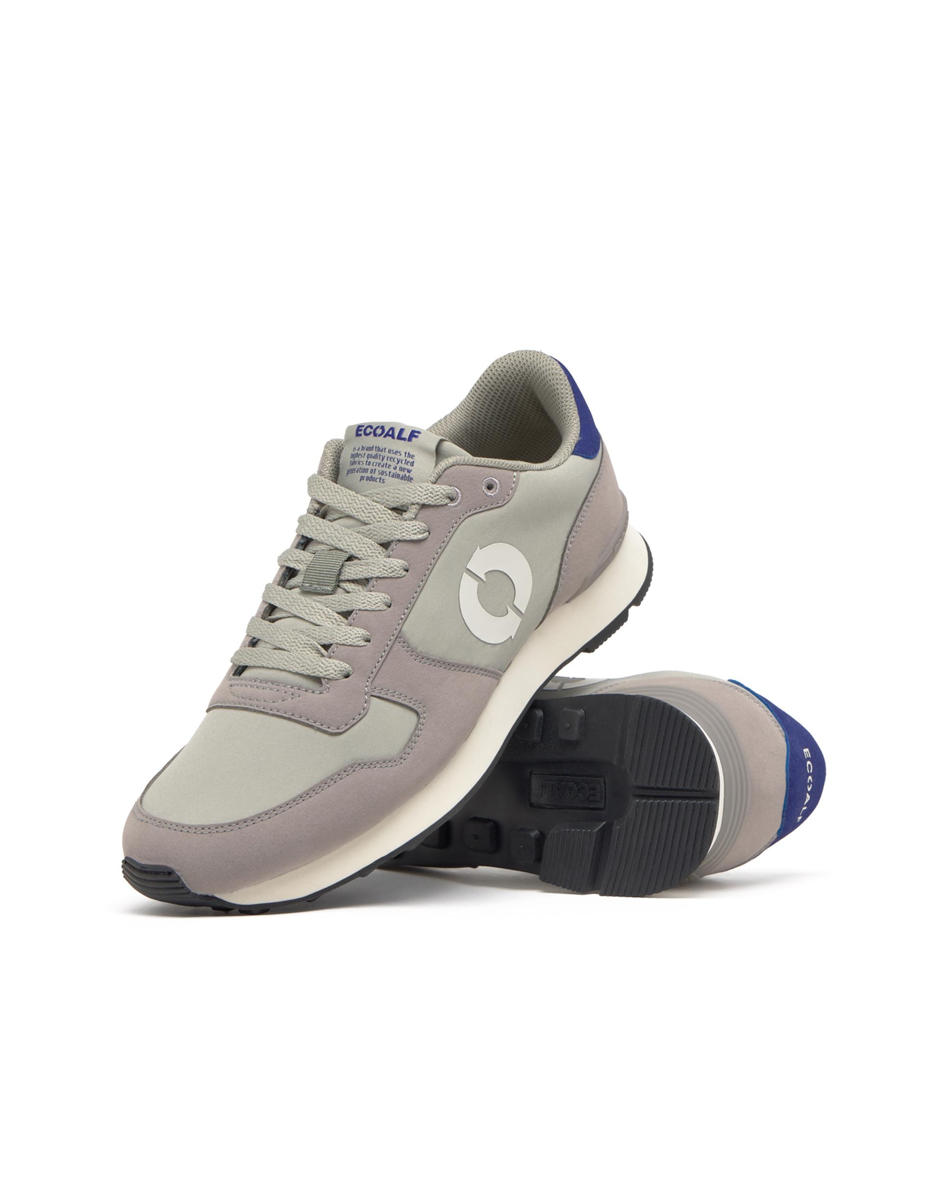Zapatilla modelo UCLA de hombre 100% poliamida reciclada - Ecoalf - Gris claro Gris claro-5