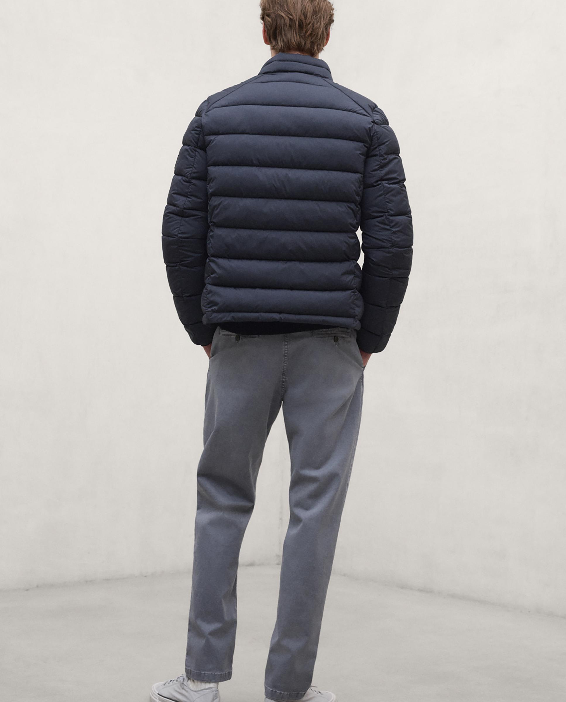 Imagen 2 de Chaqueta de hombre beret repelente al agua con cierre de cremallera - Ecoalf - Gris oscuro Gris oscuro