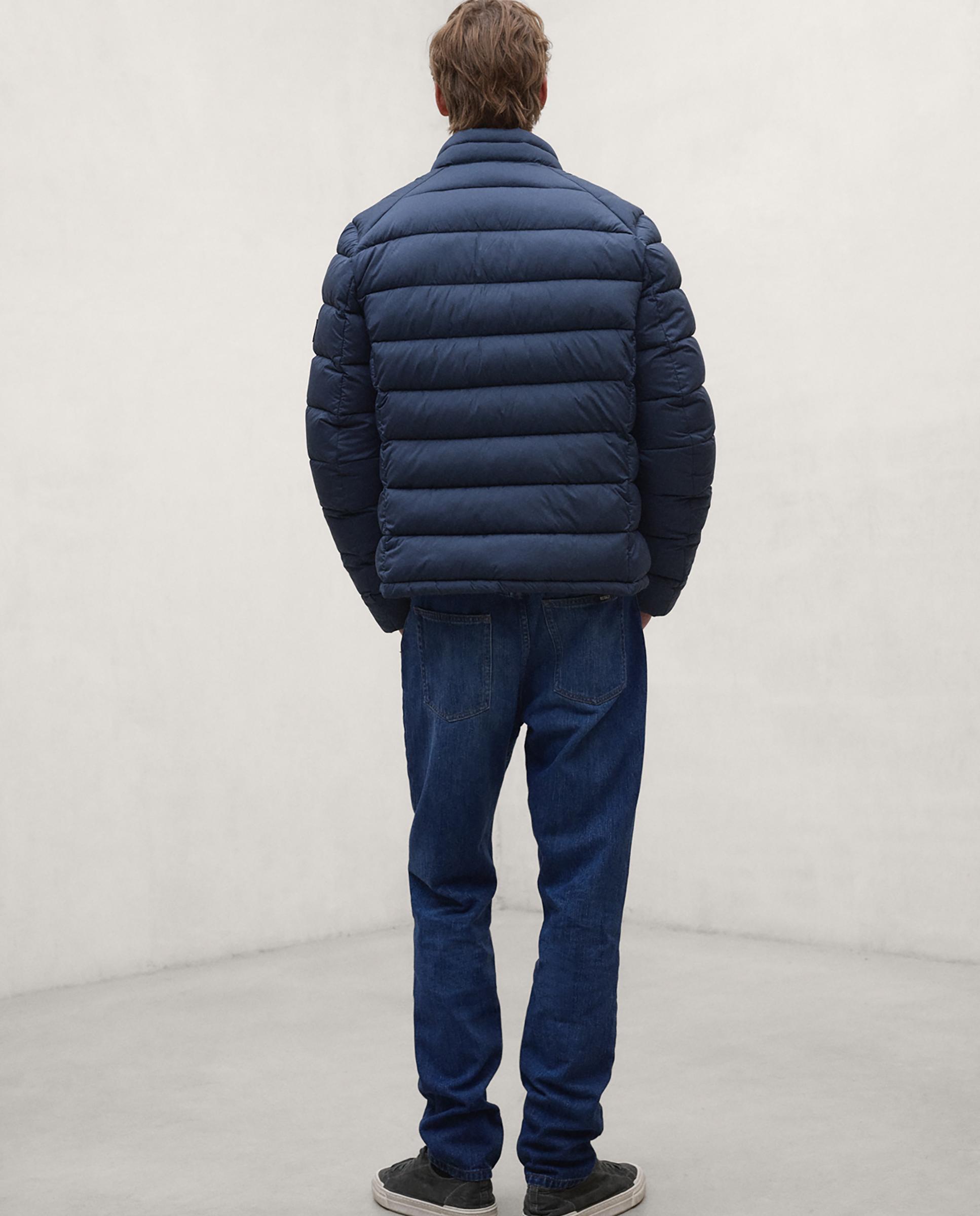 Imagen 2 de Chaqueta de hombre beret repelente al agua con cierre de cremallera - Ecoalf - Azul Azul