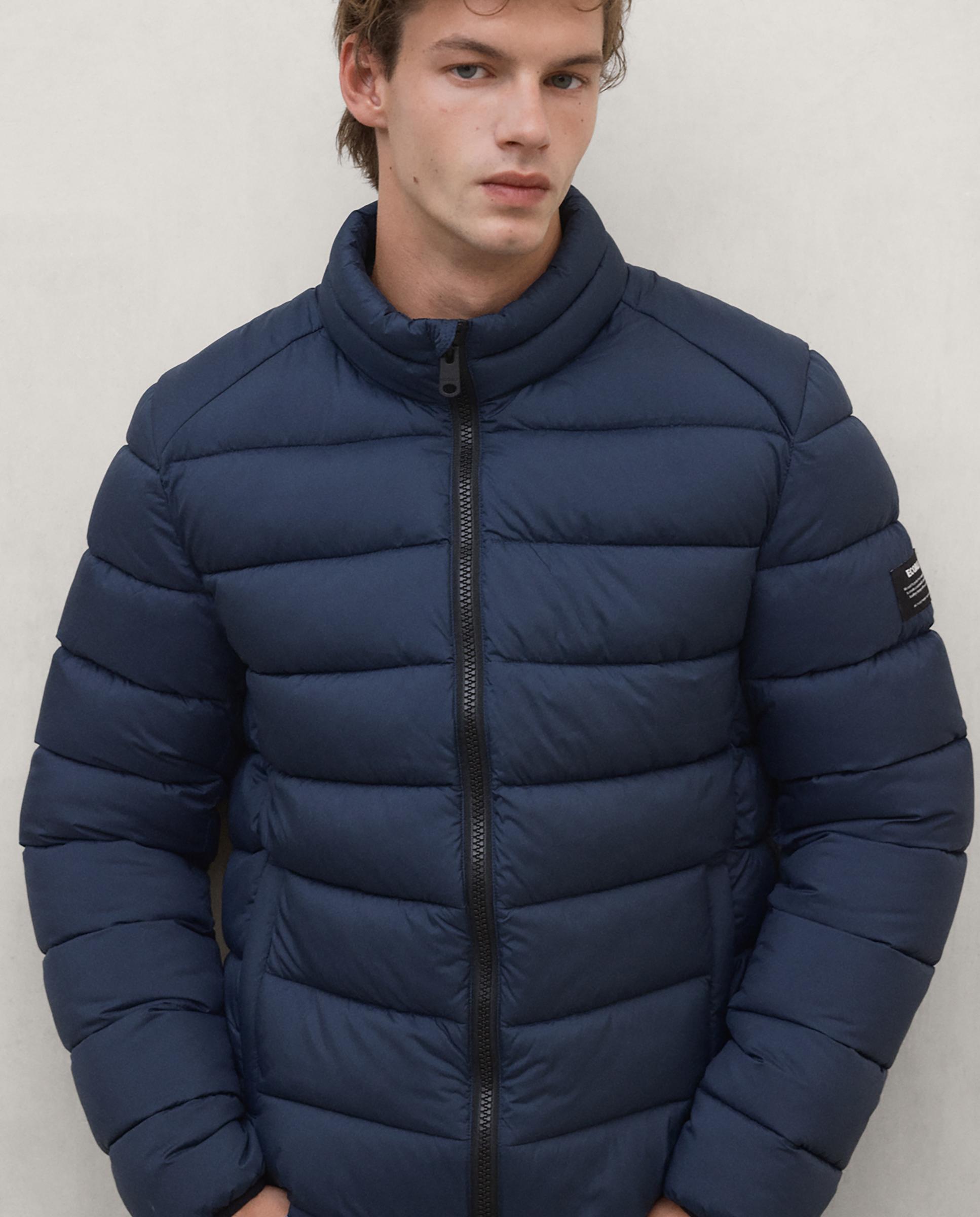 Imagen 3 de Chaqueta de hombre beret repelente al agua con cierre de cremallera - Ecoalf - Azul Azul