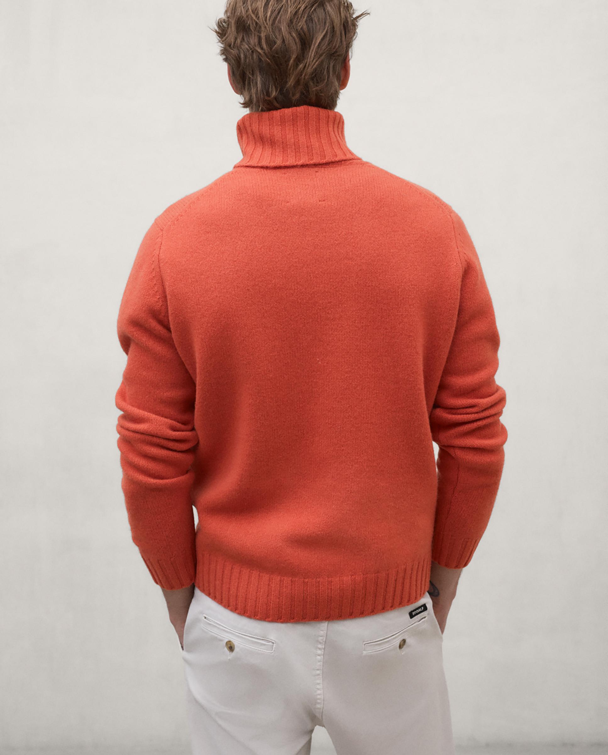 Imagen 6 de Jersey de hombre brun con cuello alto de corte regular - Ecoalf - Naranja Naranja