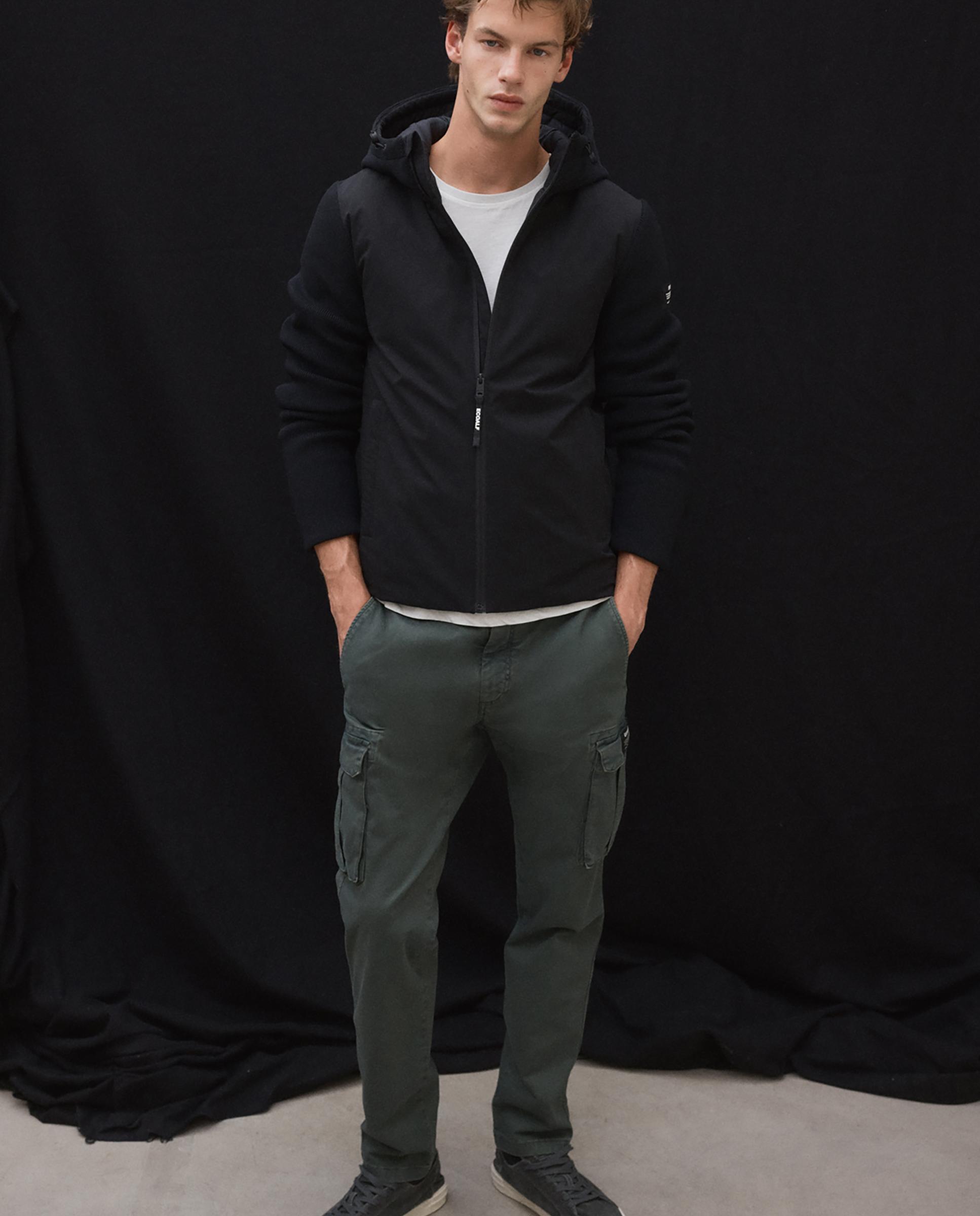 Pantalón de hombre ethicargo con cintura elástica de corte regular - Ecoalf - Verde Verde-3