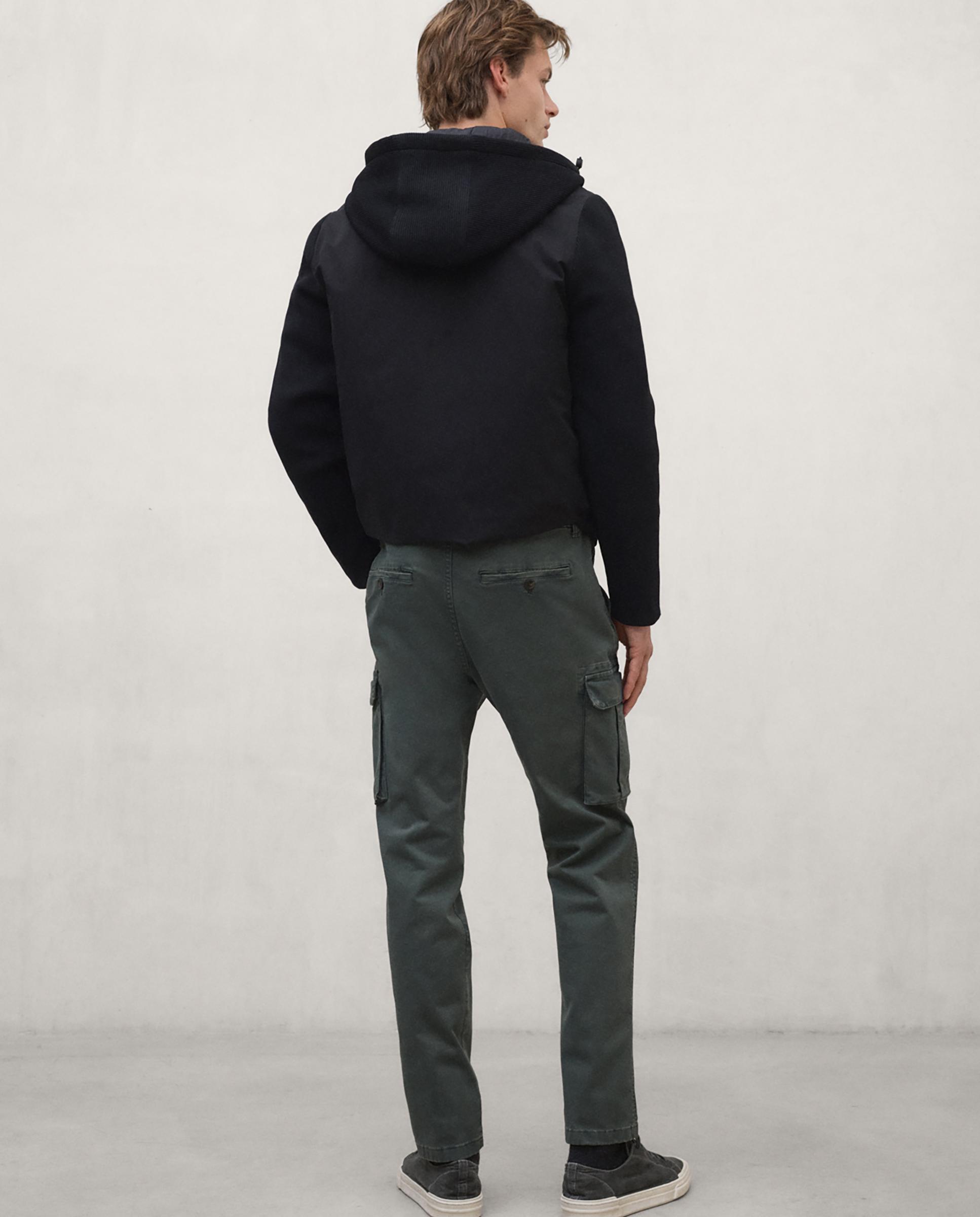 Pantalón de hombre ethicargo con cintura elástica de corte regular - Ecoalf - Verde Verde-4
