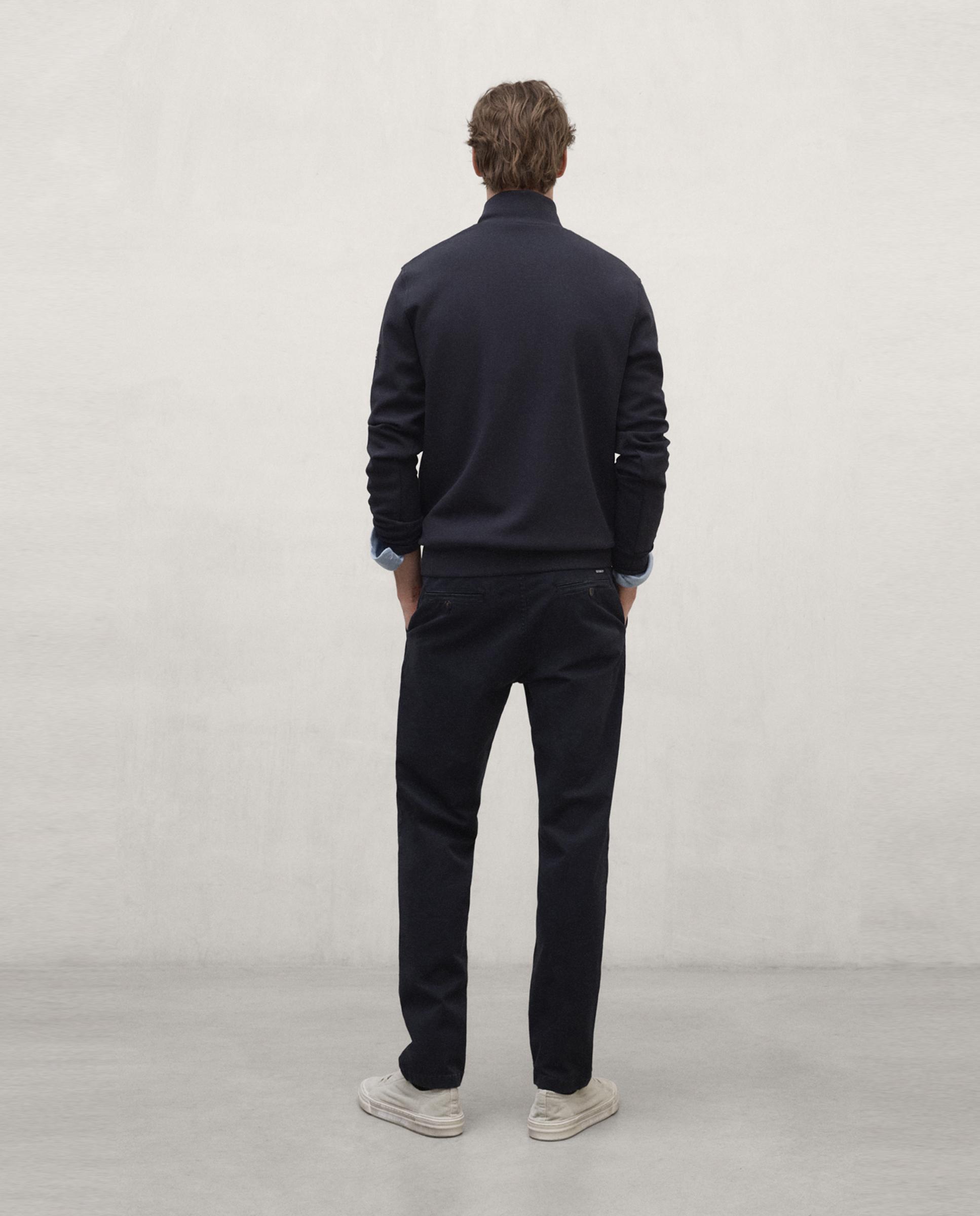 Chino de hombre ethiwin de corte regular - Ecoalf - Azul marino Azul marino-3