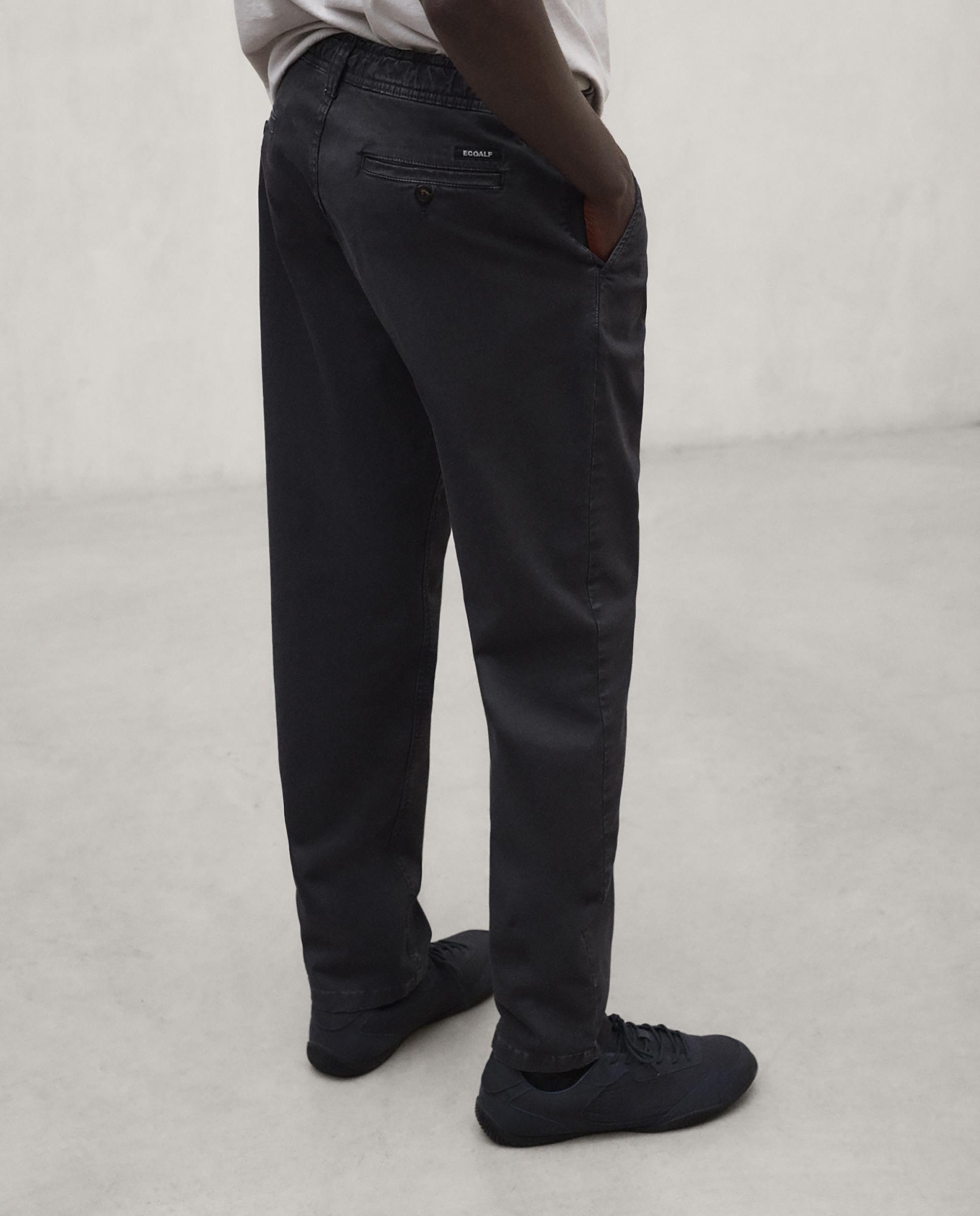Chino de hombre ethiwin de corte regular - Ecoalf - Gris oscuro Gris oscuro-2