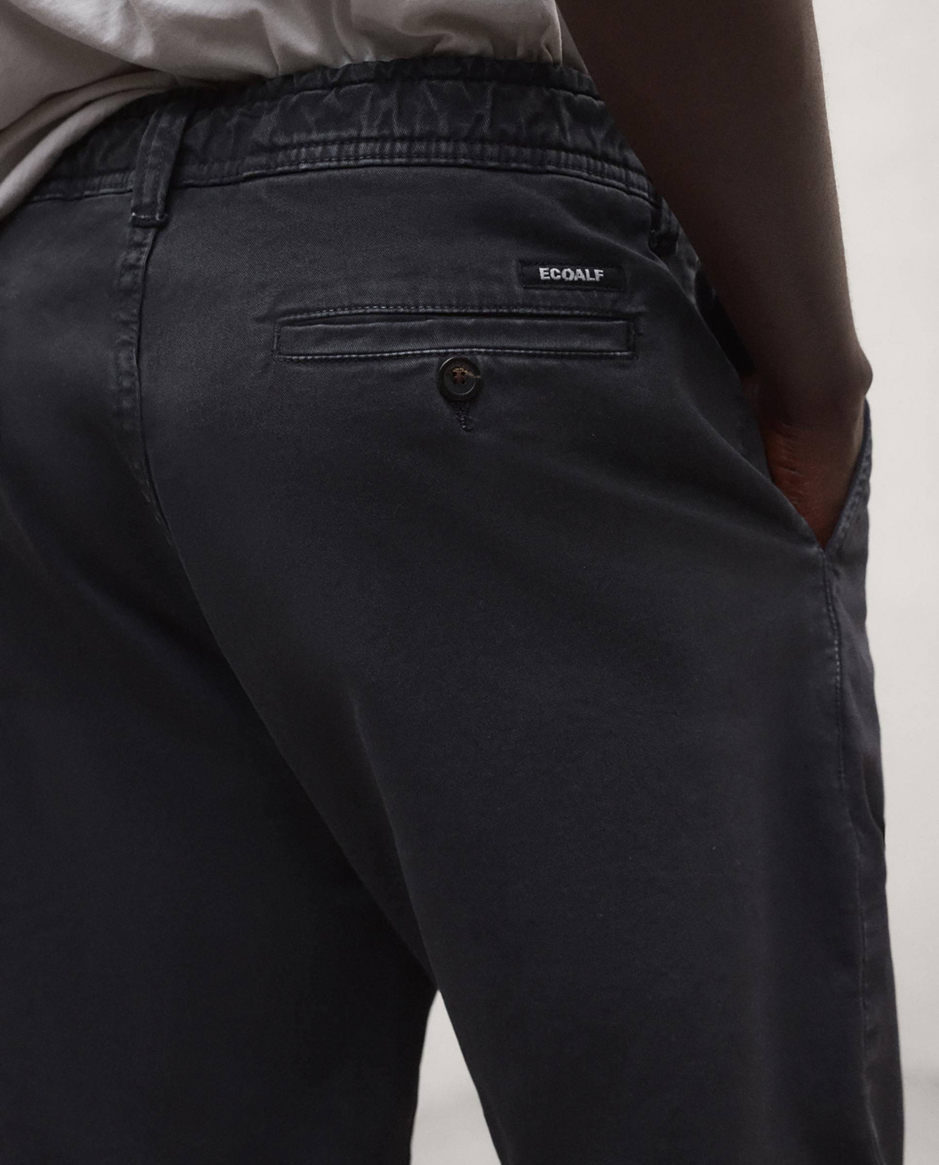 Chino de hombre ethiwin de corte regular - Ecoalf - Gris oscuro Gris oscuro-4