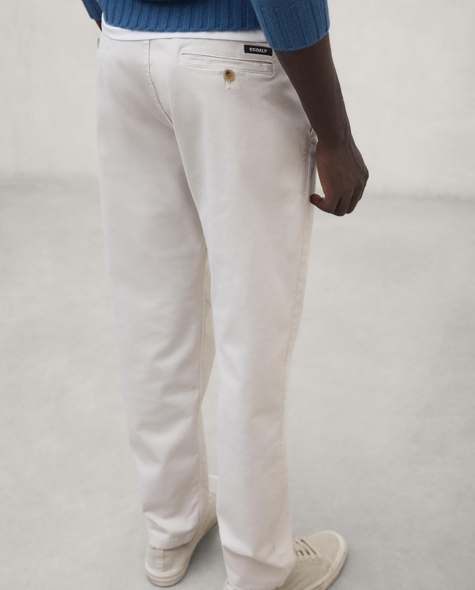 Chino de hombre ethiwin de corte regular - Ecoalf - Beige Beige-3