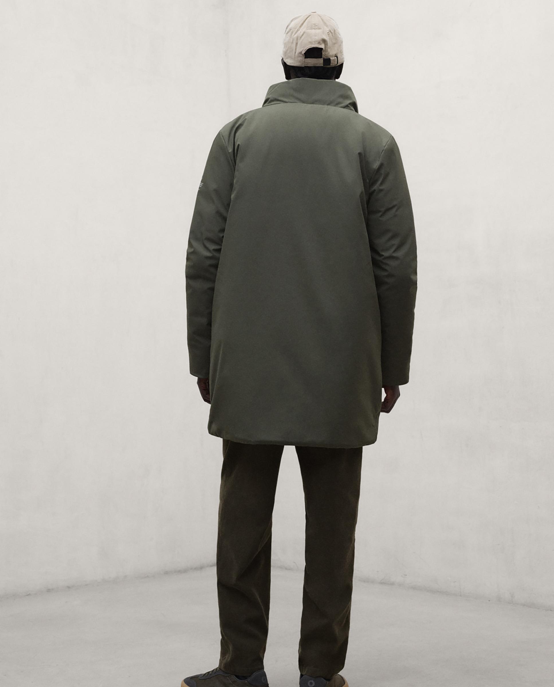 Parka de hombre grays con cierre de cremallera - Ecoalf - Kaki Kaki-2