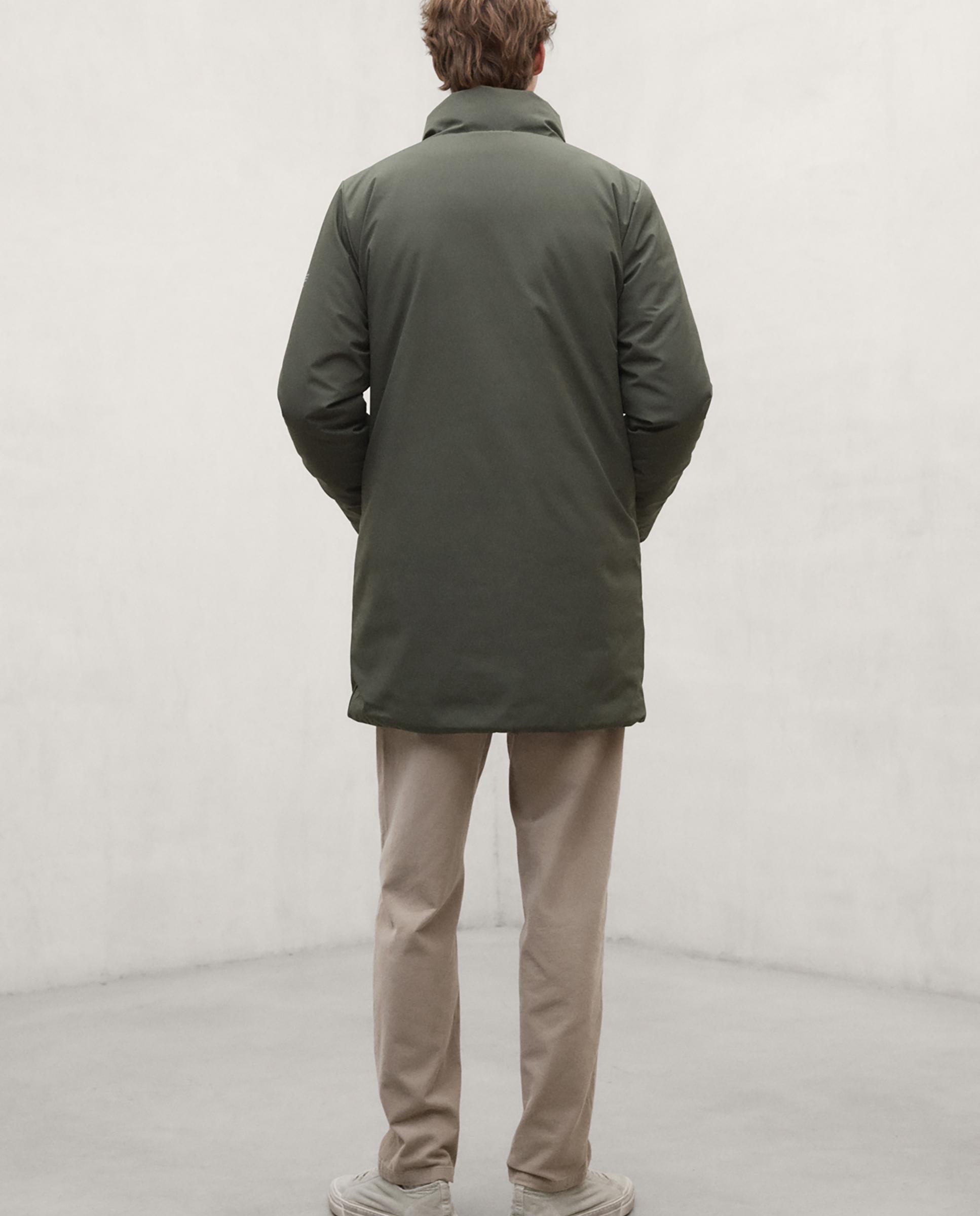 Parka de hombre grays con cierre de cremallera - Ecoalf - Kaki Kaki-6