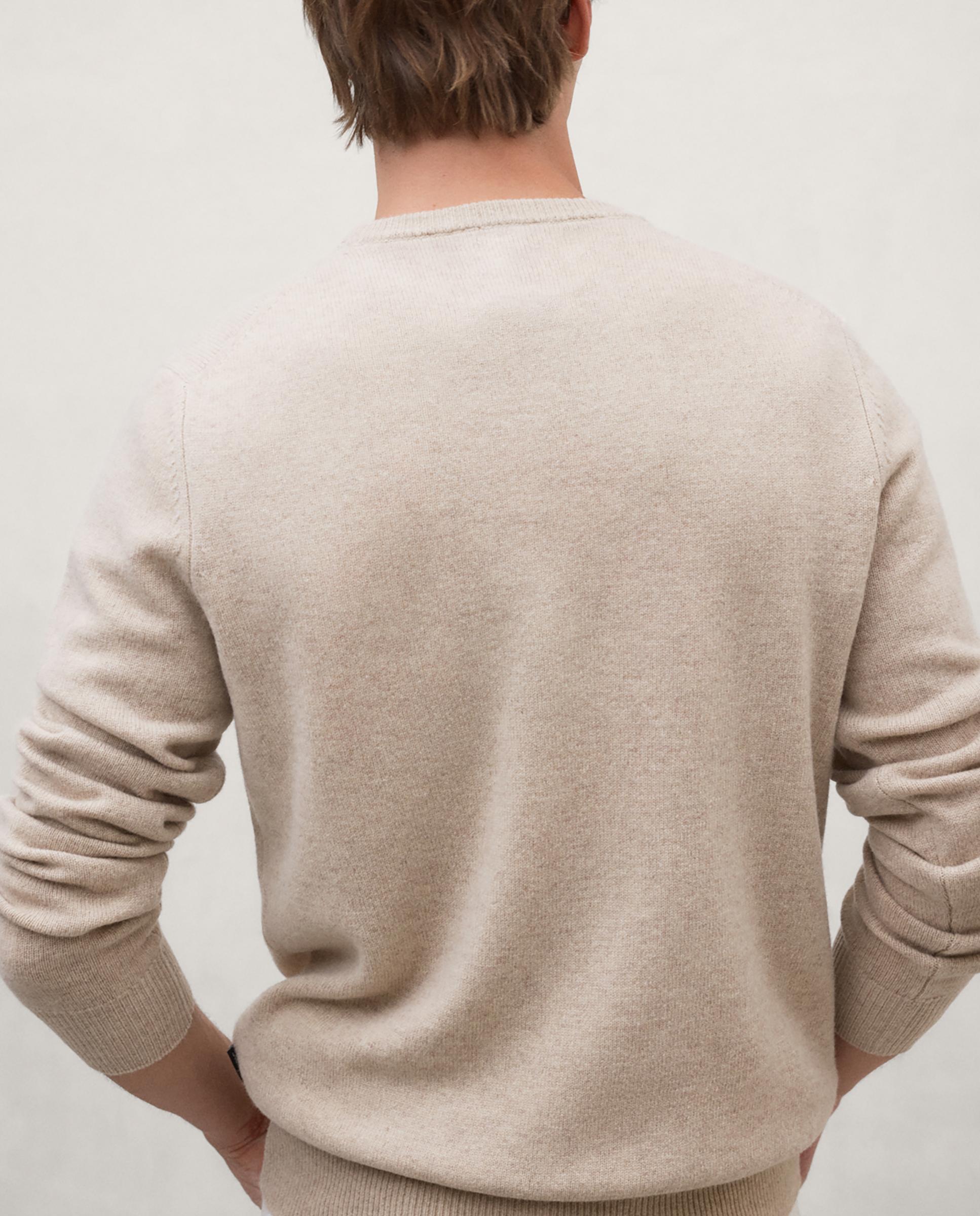 Imagen 2 de Jersey de hombre laguna con cuello alto de corte regular - Ecoalf - Camel Camel