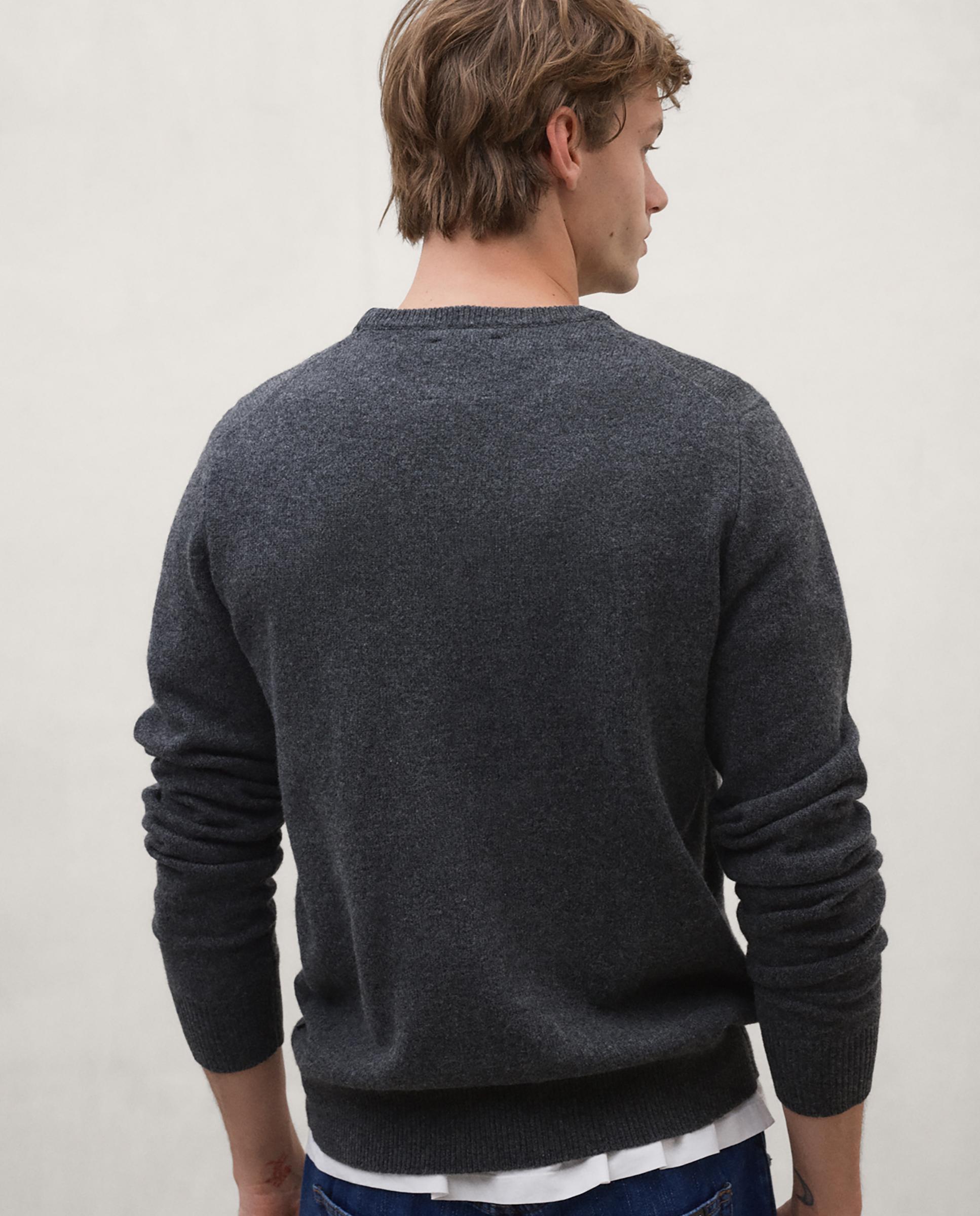 Imagen 3 de Jersey de hombre laguna con cuello alto de corte regular - Ecoalf - Gris oscuro Gris oscuro