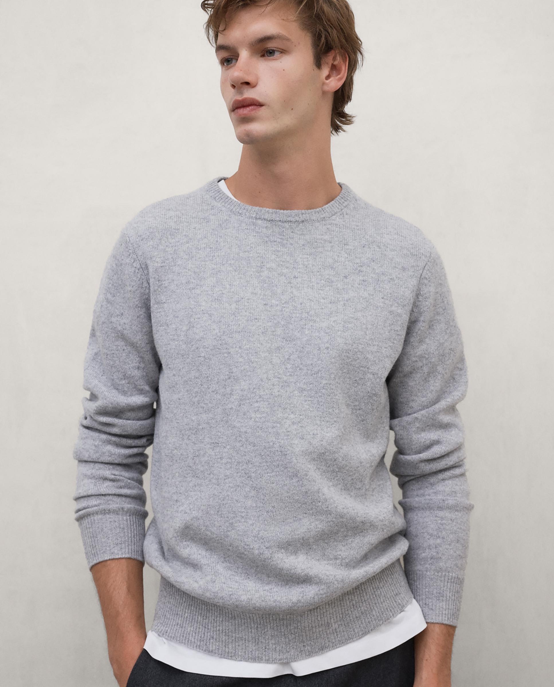 Imagen 1 de Jersey de hombre laguna con cuello alto de corte regular - Ecoalf - Gris Gris