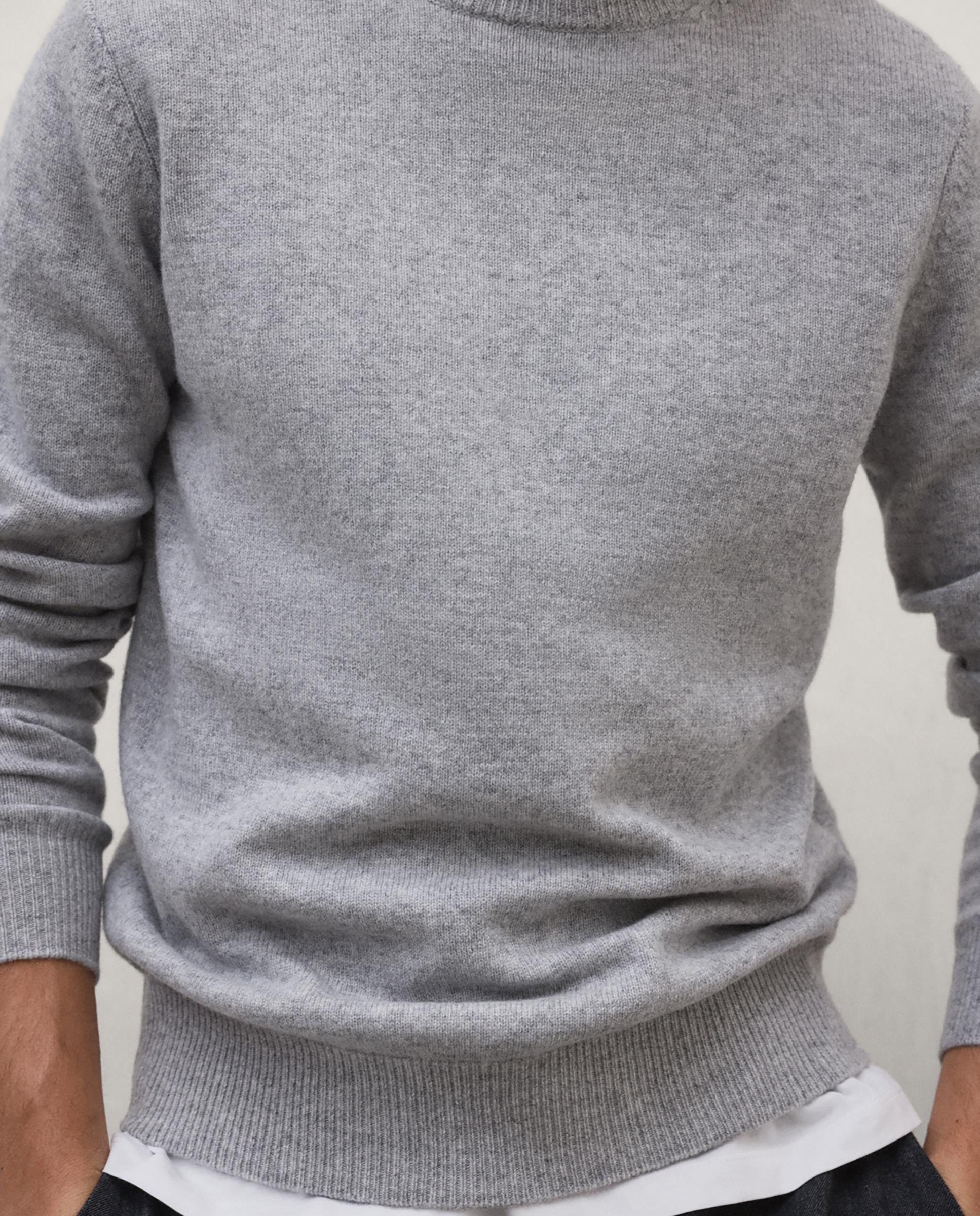 Imagen 3 de Jersey de hombre laguna con cuello alto de corte regular - Ecoalf - Gris Gris