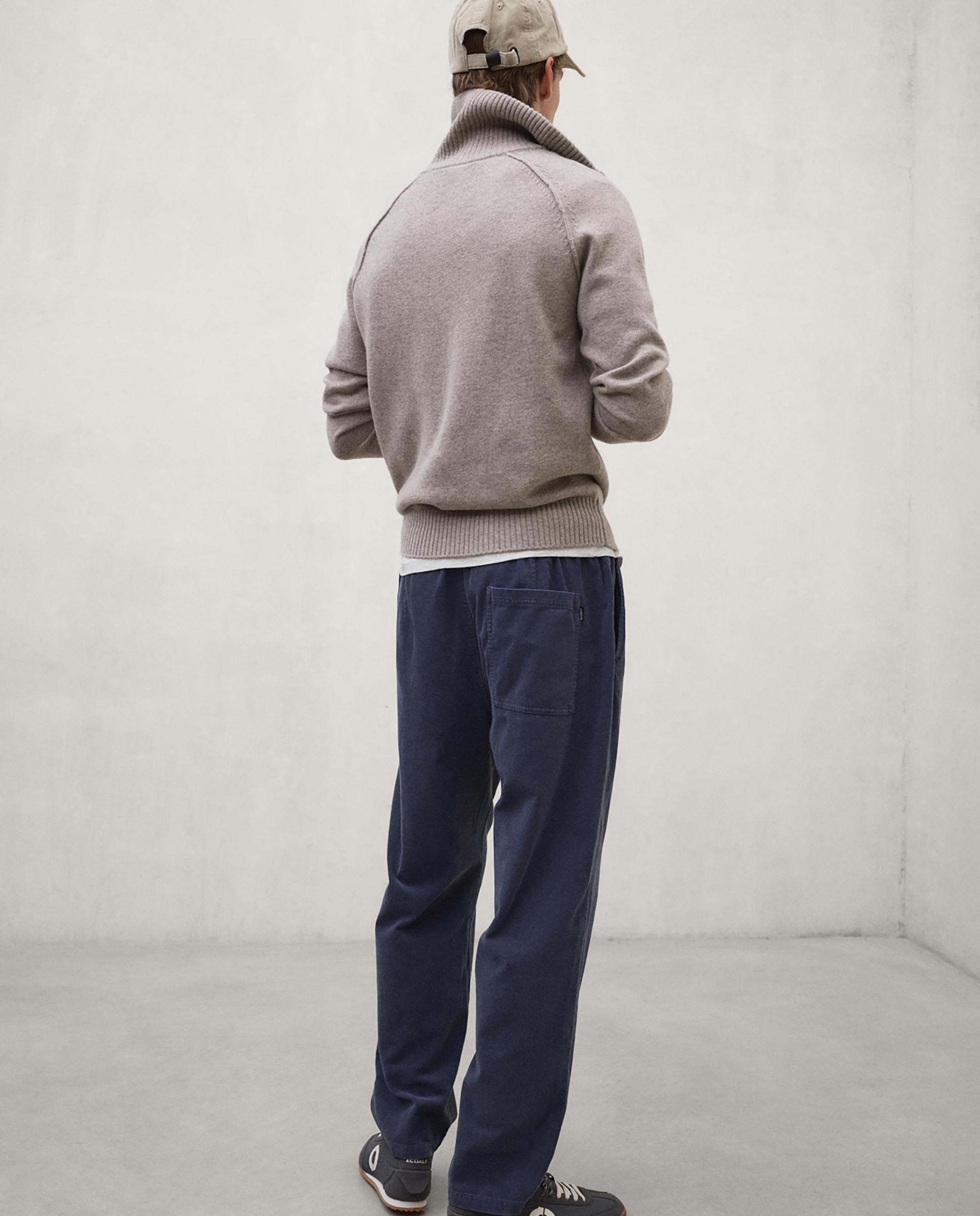 Chaqueta de hombre ubedo con cierre de cremallera y corte regular - Ecoalf - Camel Camel-3
